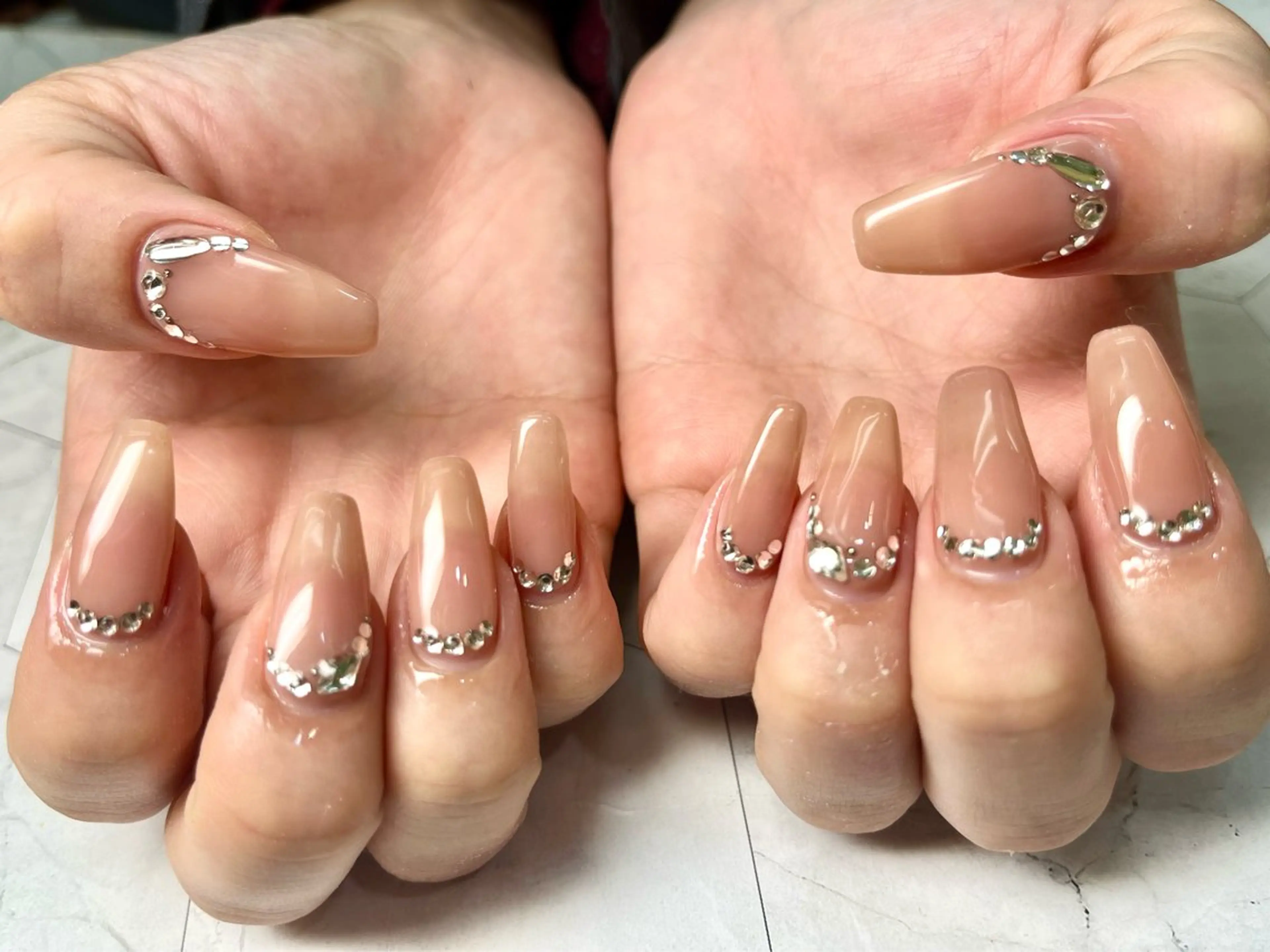 ネイル Queennail 北堀江megumiのネイルデザイン