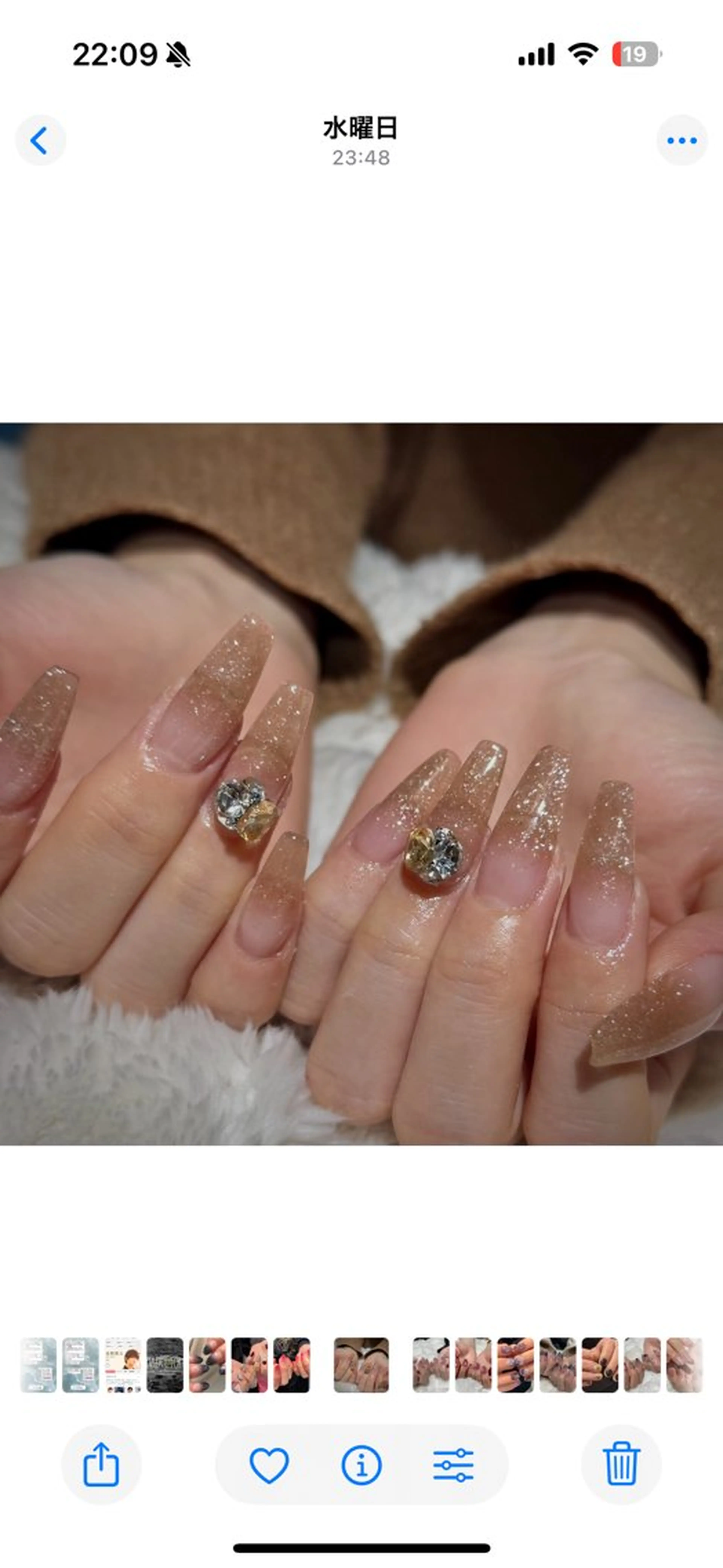 ネイル m kaori𓃟のネイルデザイン