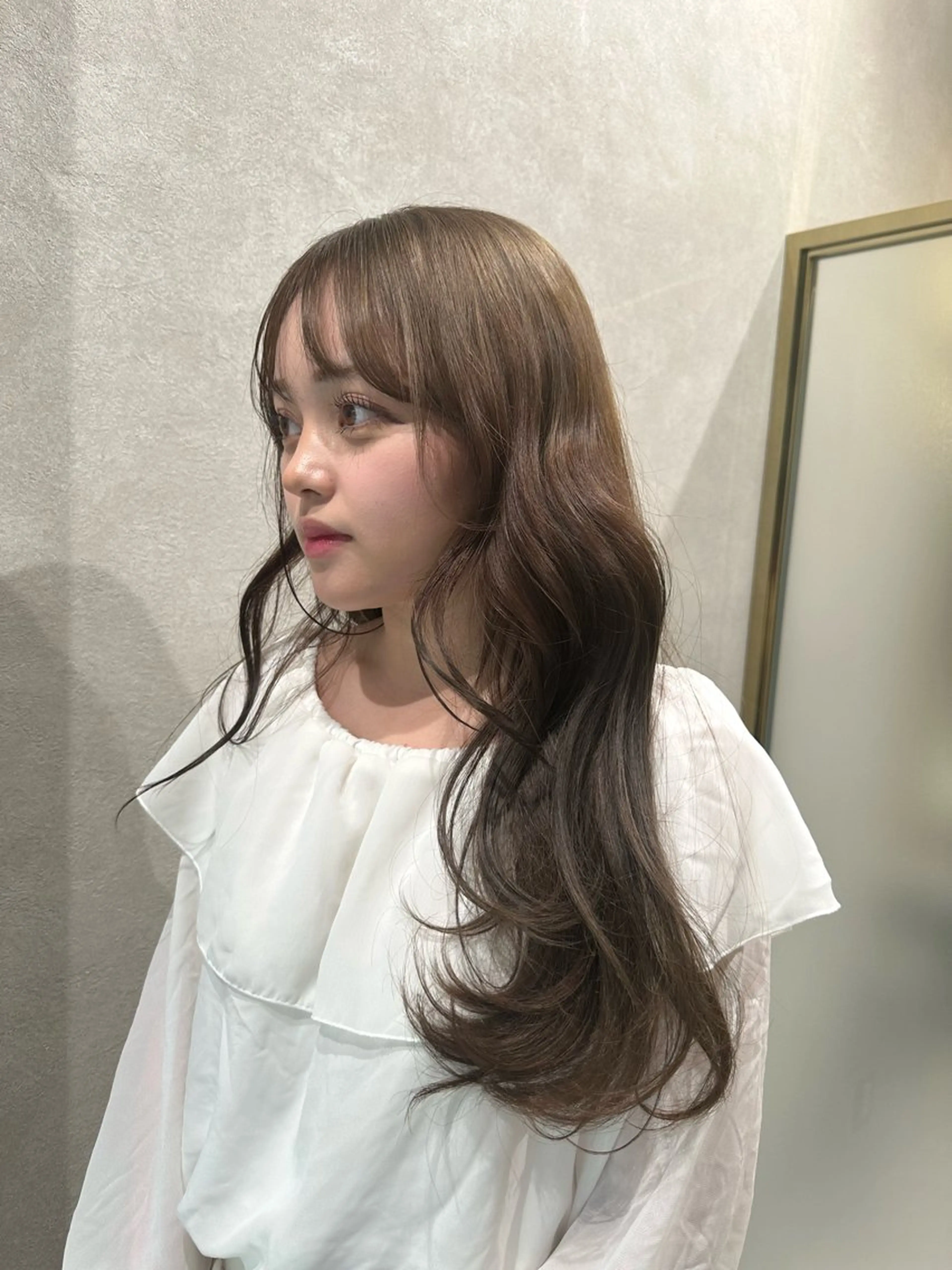 ロング ヘアカラー ヘッドスパ ヘアセット メンズパーマ 新宿 yudaiのヘアスタイル