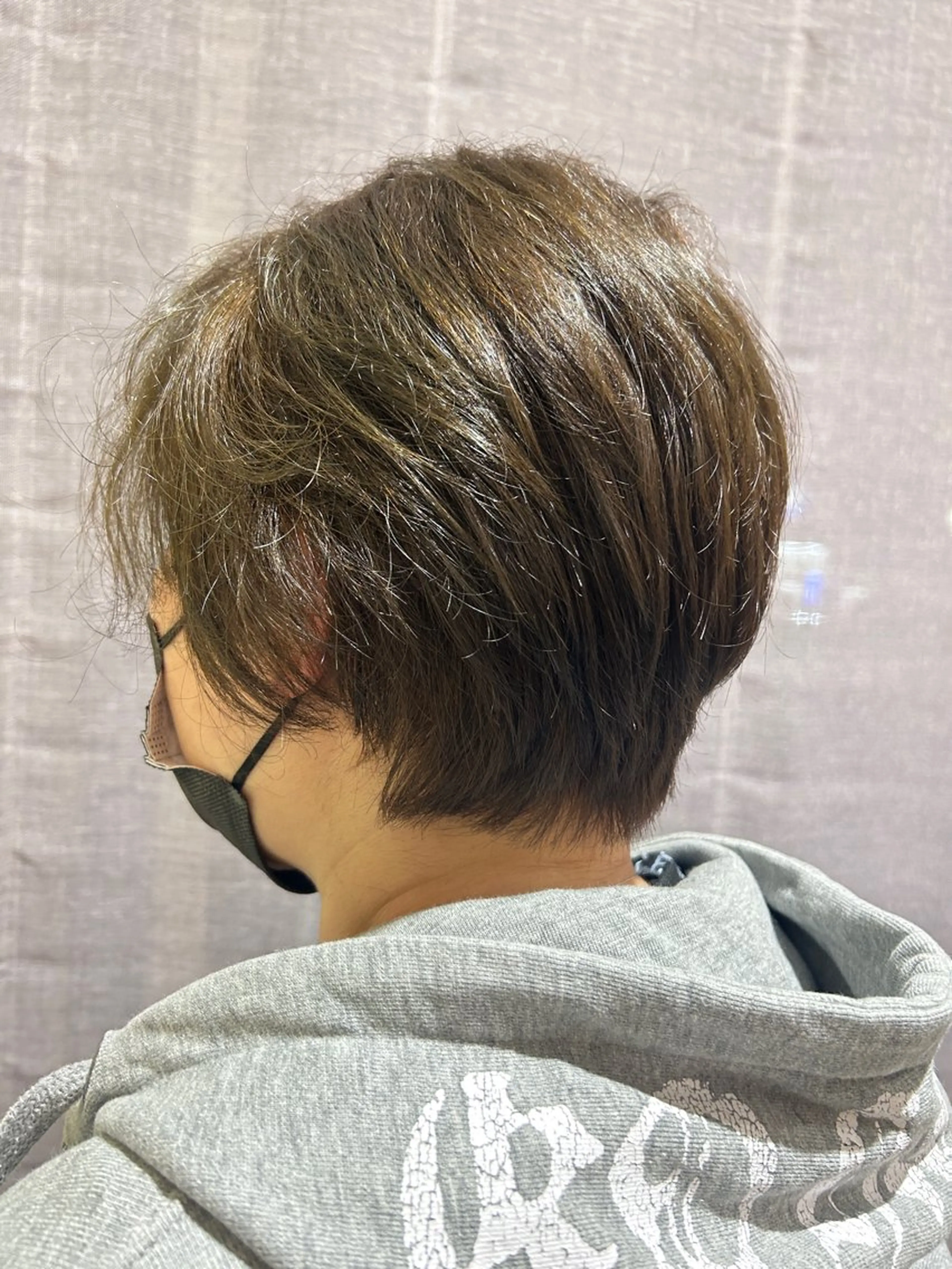 ショート 井上 萌のヘアスタイル