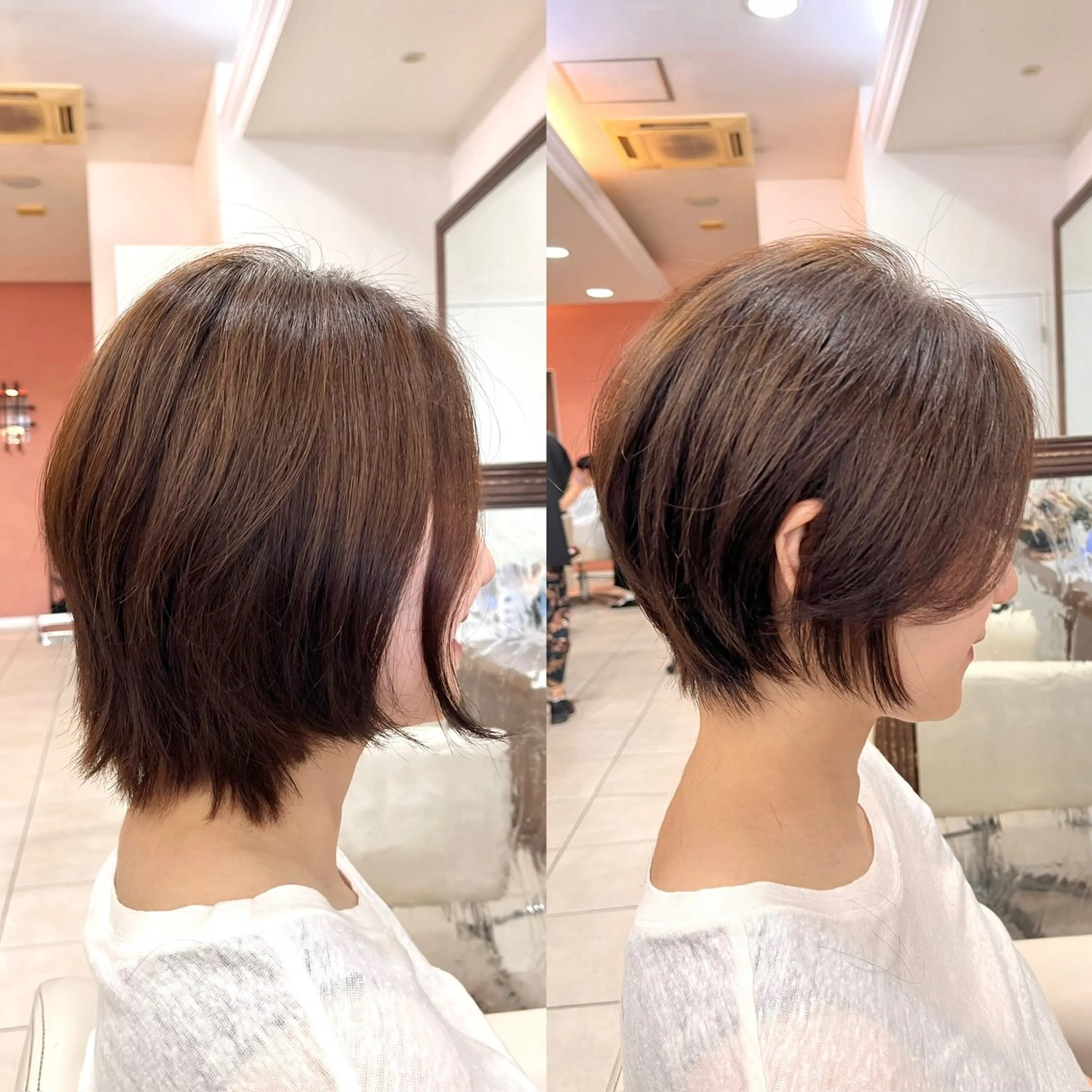 ショート カット ヘアカラー トリートメント ✨髪質改善・縮毛矯正 専門美容室マーベルのヘアスタイル
