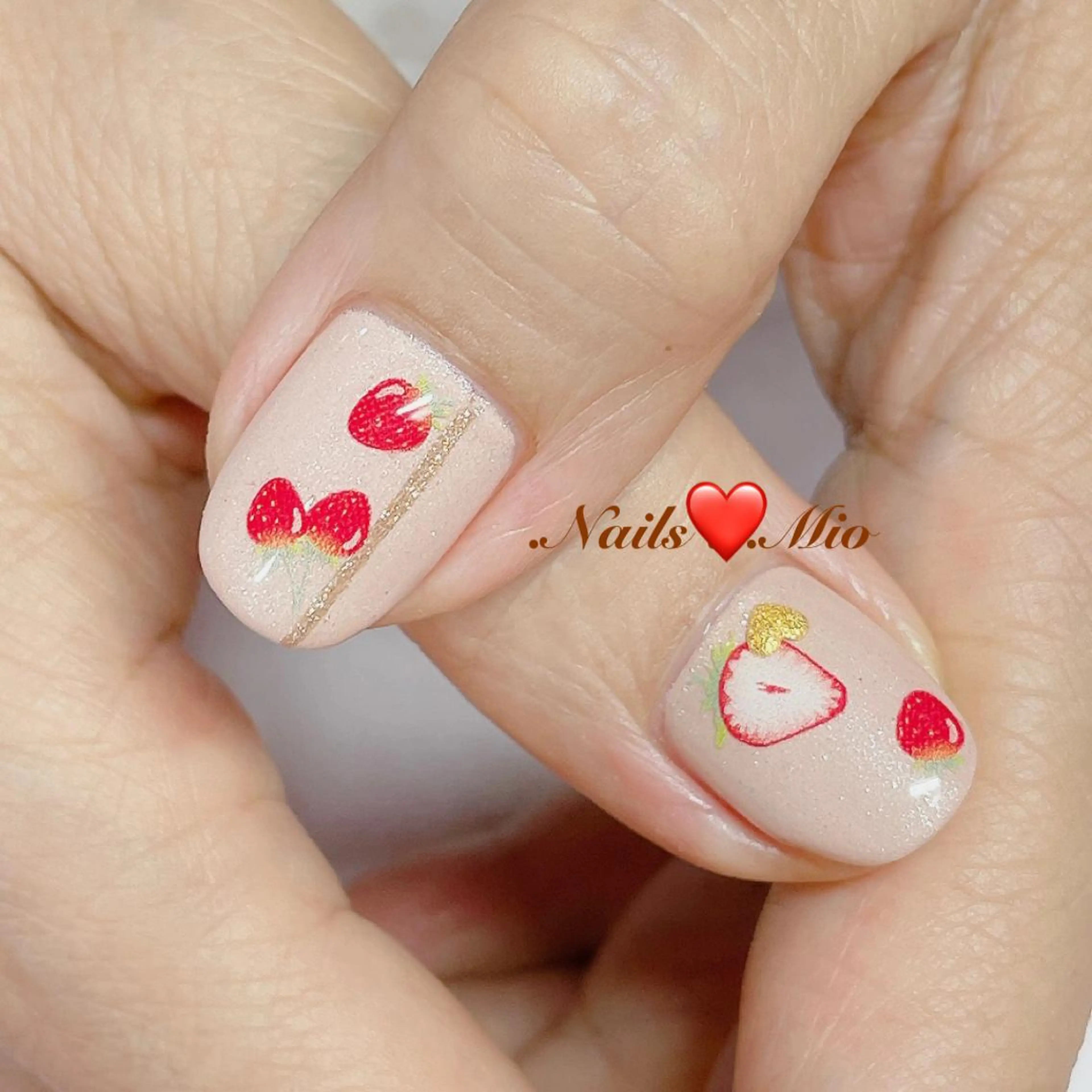 ネイル アートネイル ジェルネイル ワンカラーネイル .Nails Mio 赤羽西ネイルサロンのネイルデザイン