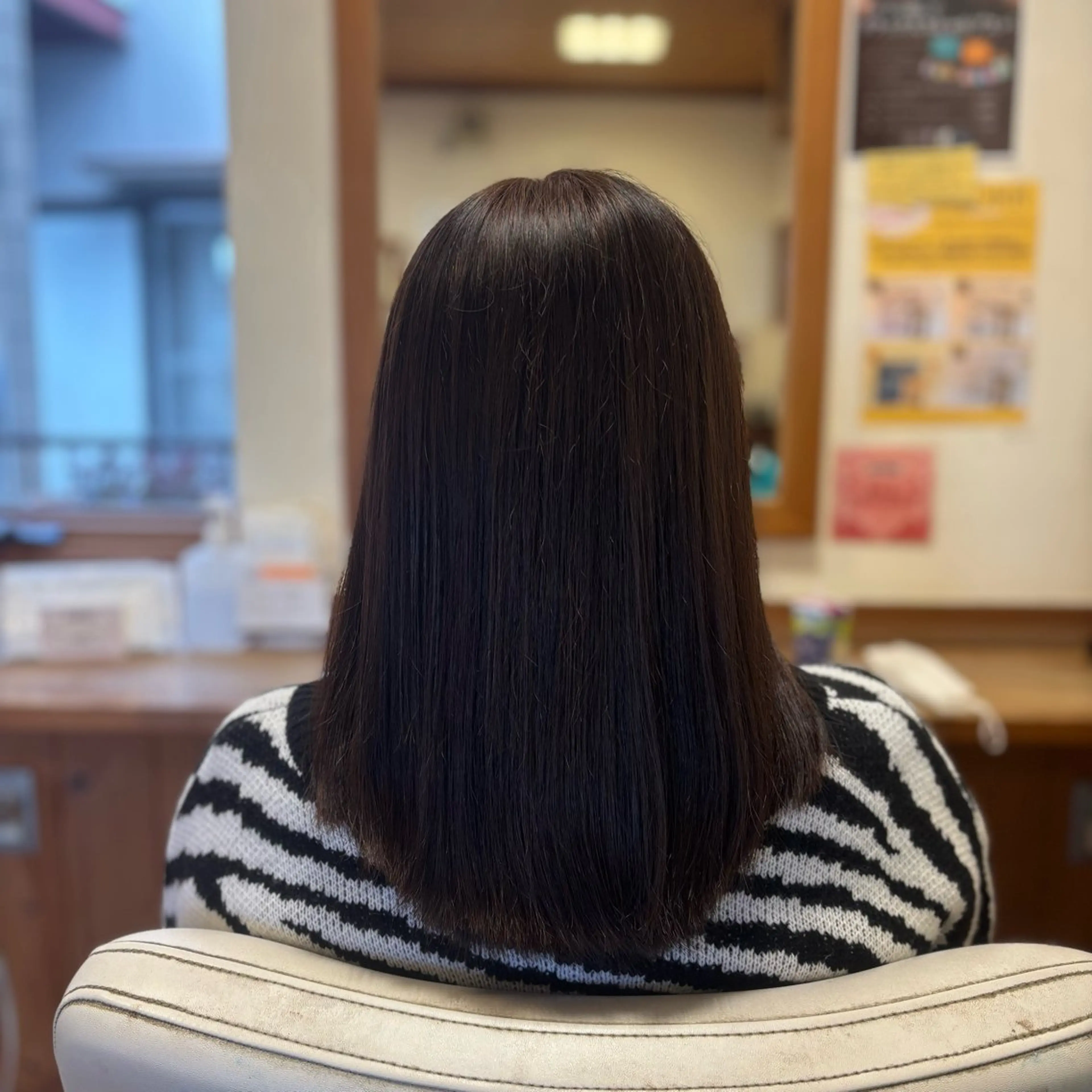 カラー Beam 深澤のヘアスタイル