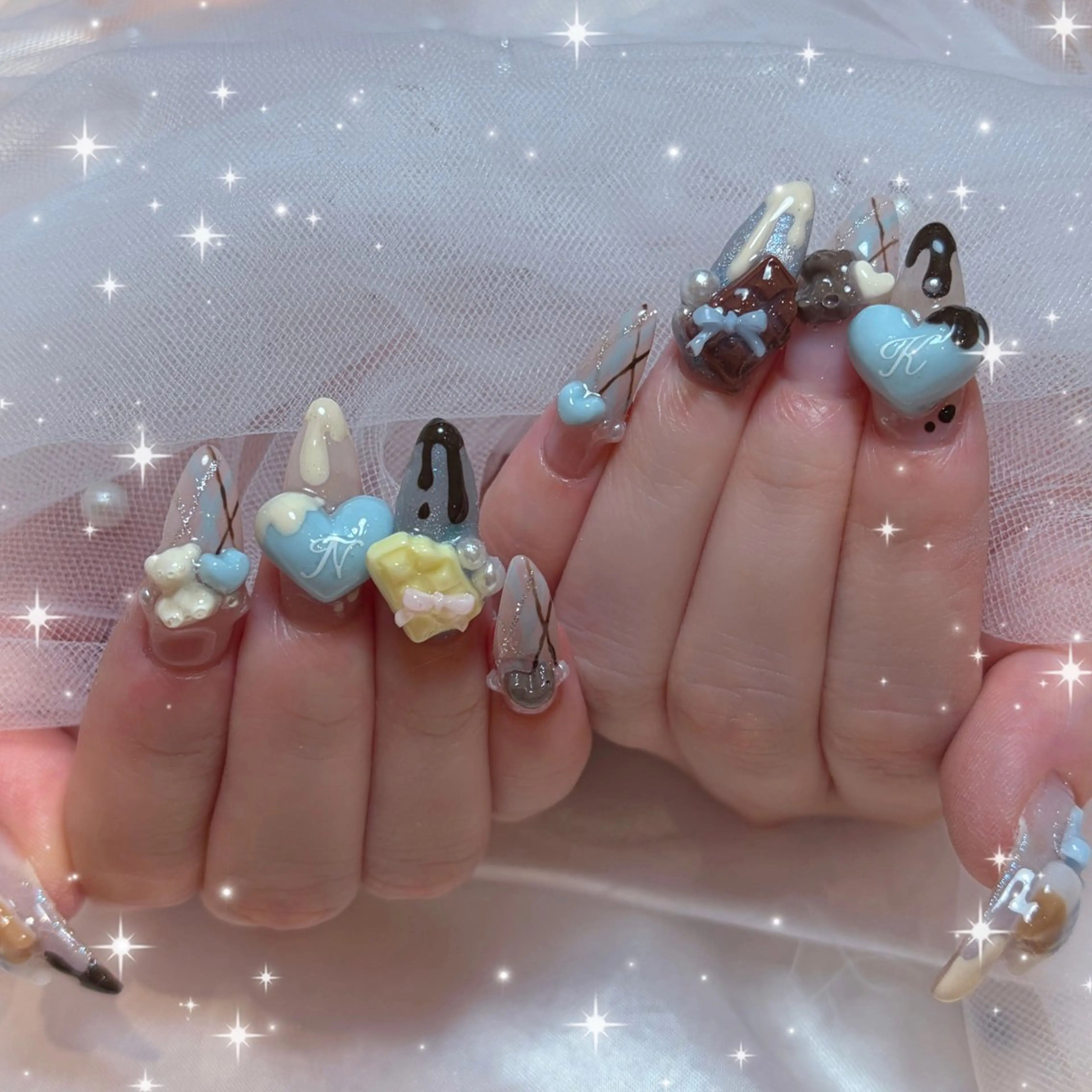 ネイル ハンドネイル sayuri ໒꒱のネイルデザイン