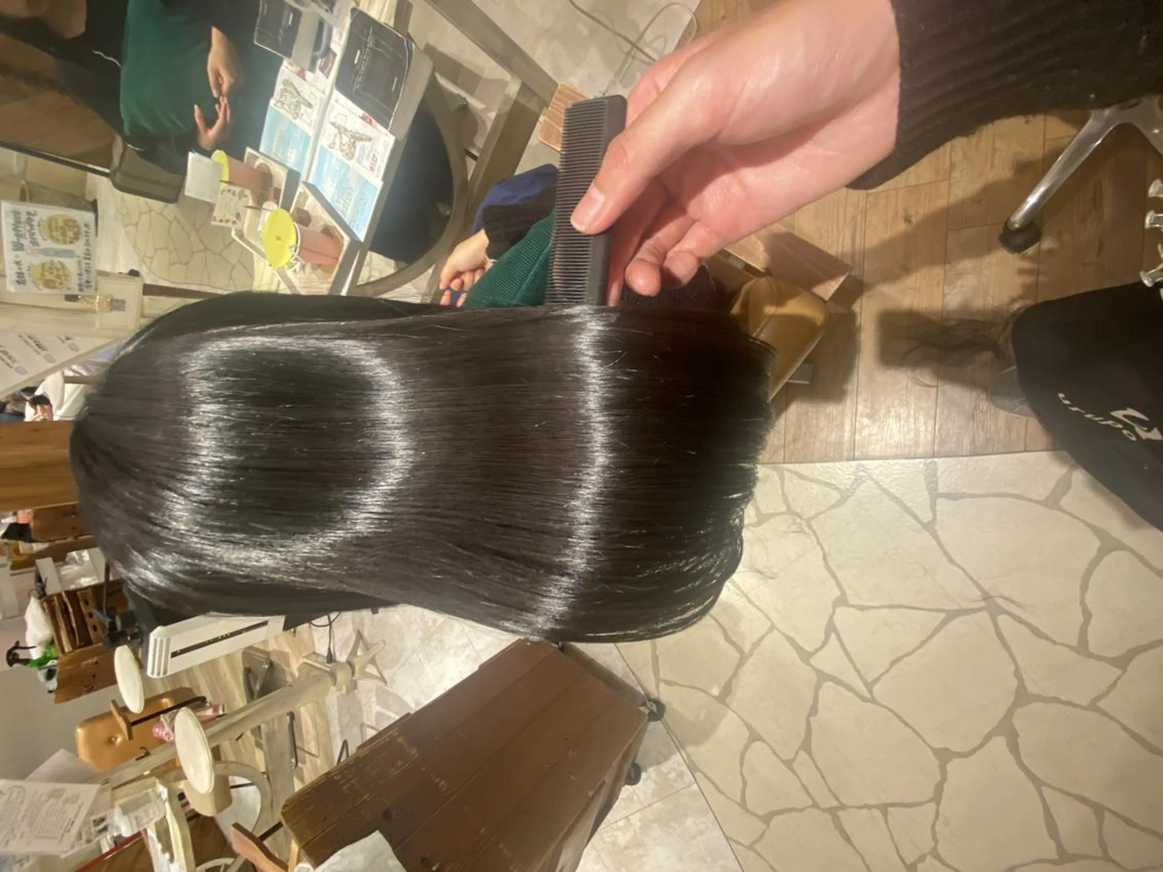 ロング ヘアカラー トリートメント 艶髪☆外国人風カラー ハイトーン多田修弥のヘアスタイル