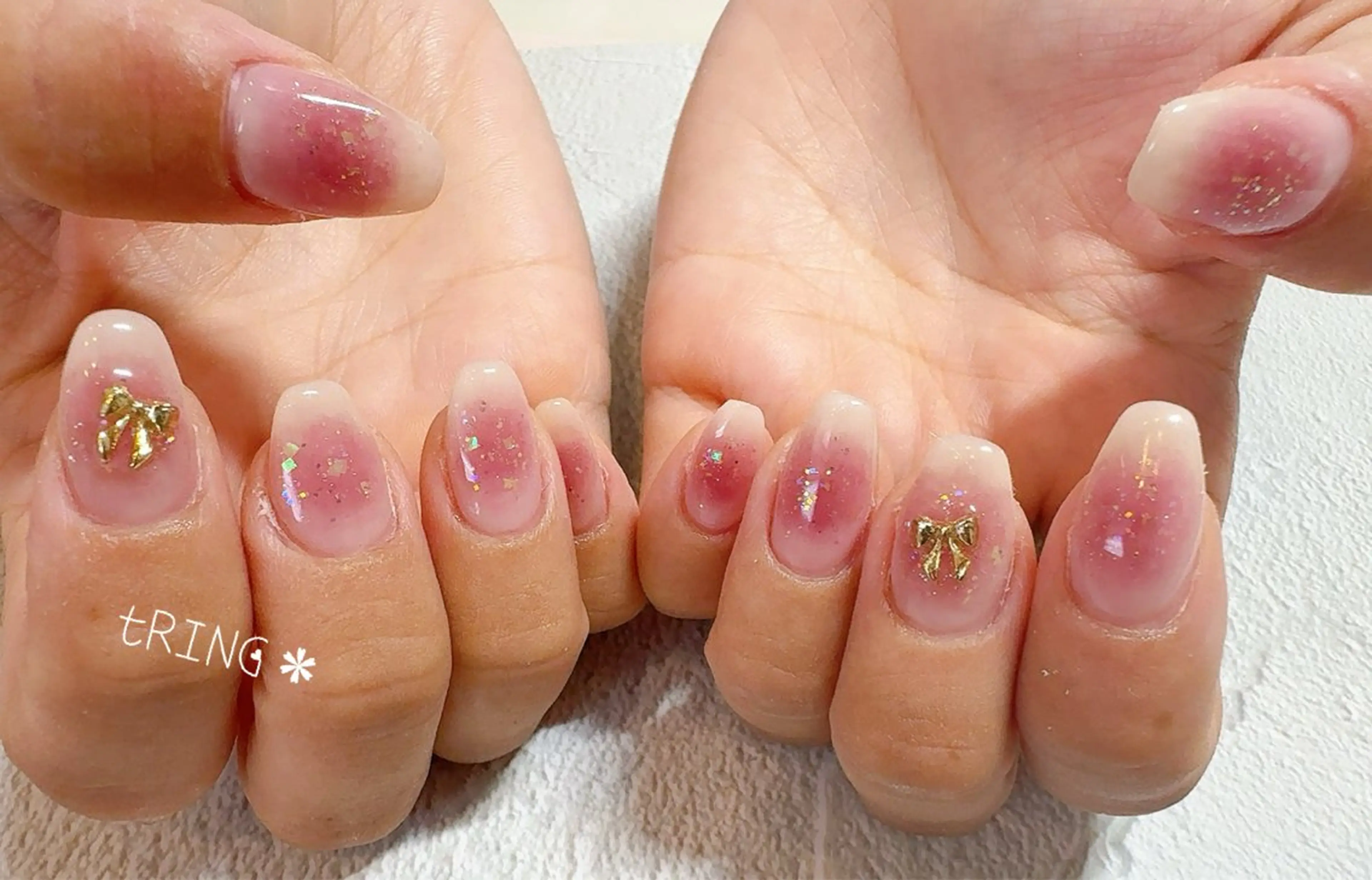 ネイル ハンドネイル tRING* しいの木台のネイルデザイン