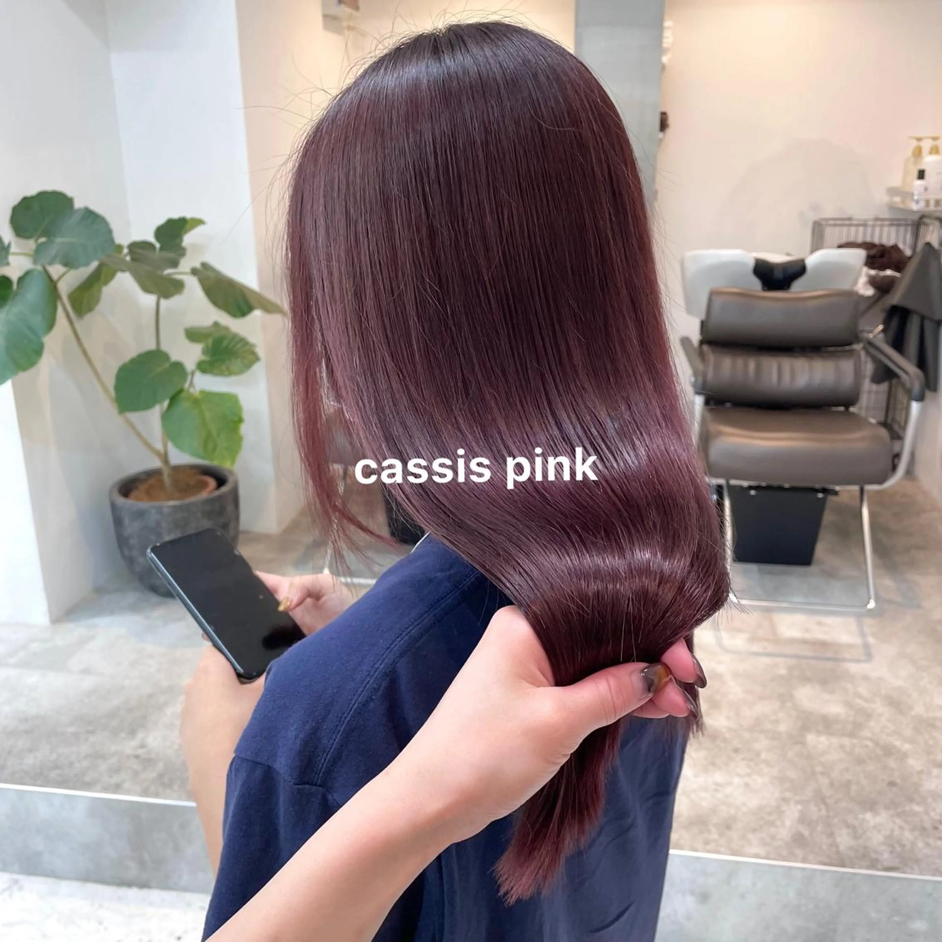 カラー 暖色カラー推し/ トヤエリコのヘアスタイル