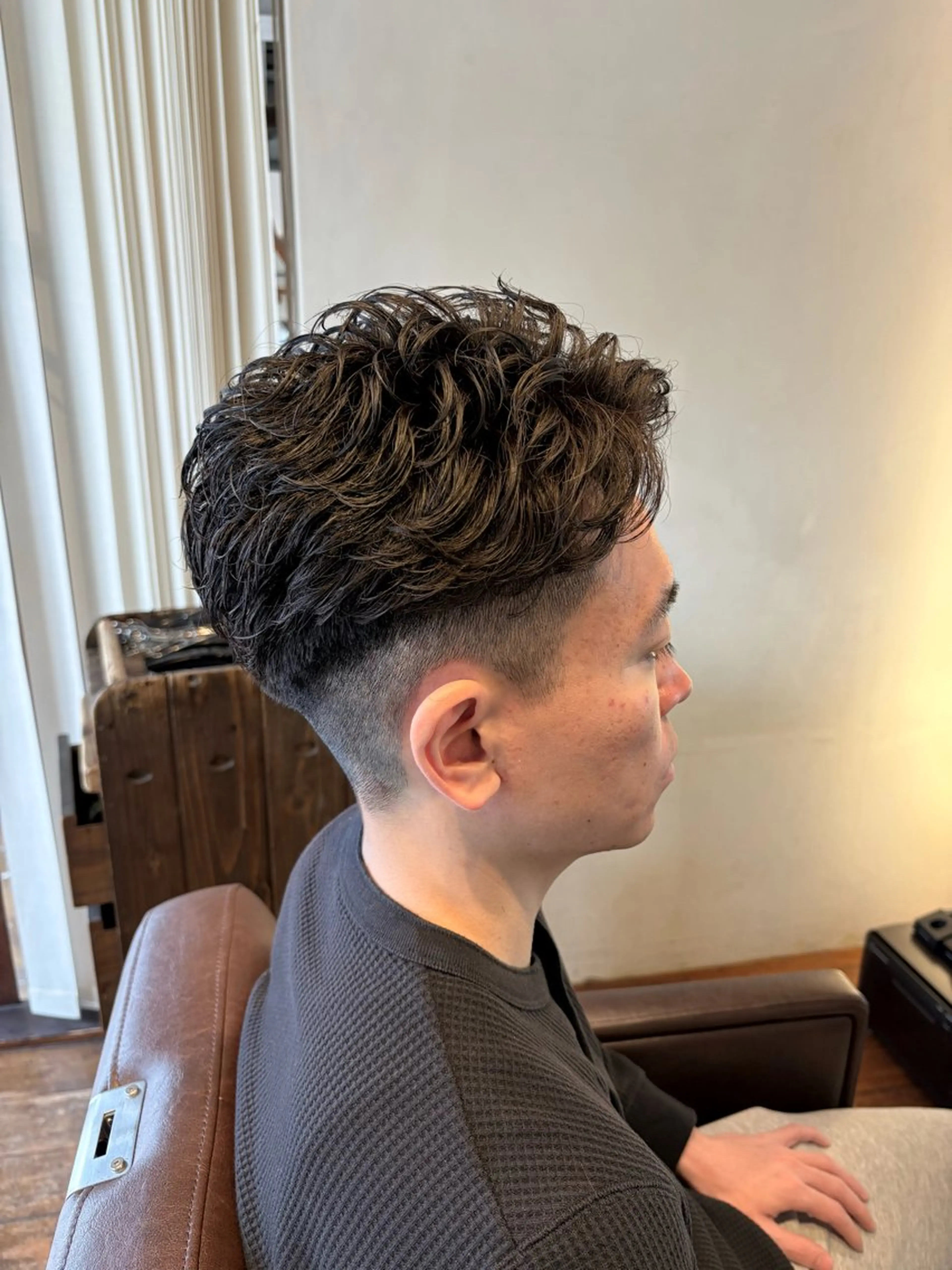 パーマ メンズ メンズパーマ ニュアンスパーマ カット パーマ メンズパーマ/ タイチのヘアスタイル