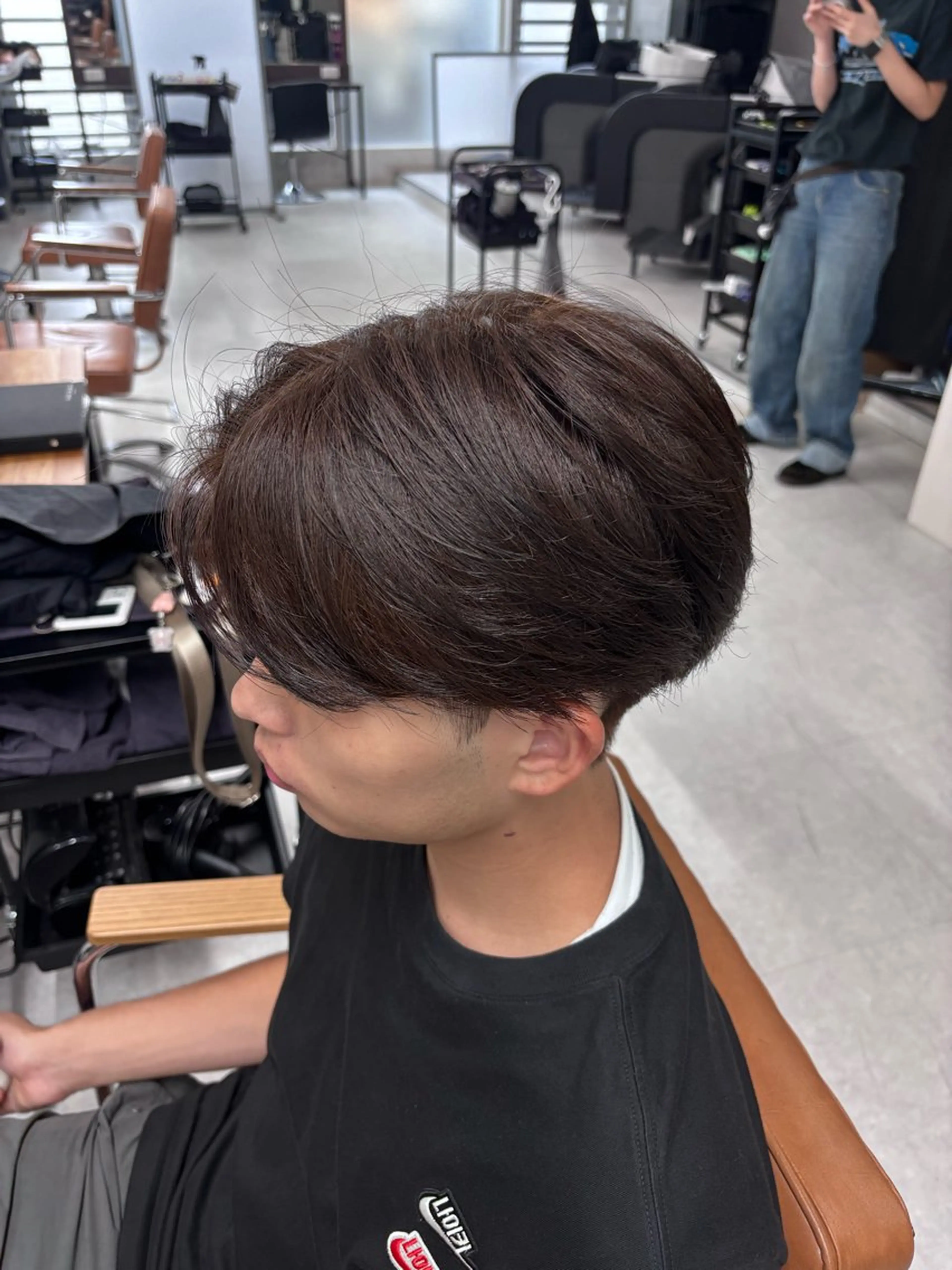 メンズ カット トリートメント ヘッドスパ ヘアセット フェザーの鬼 🇰🇷yutoのヘアスタイル
