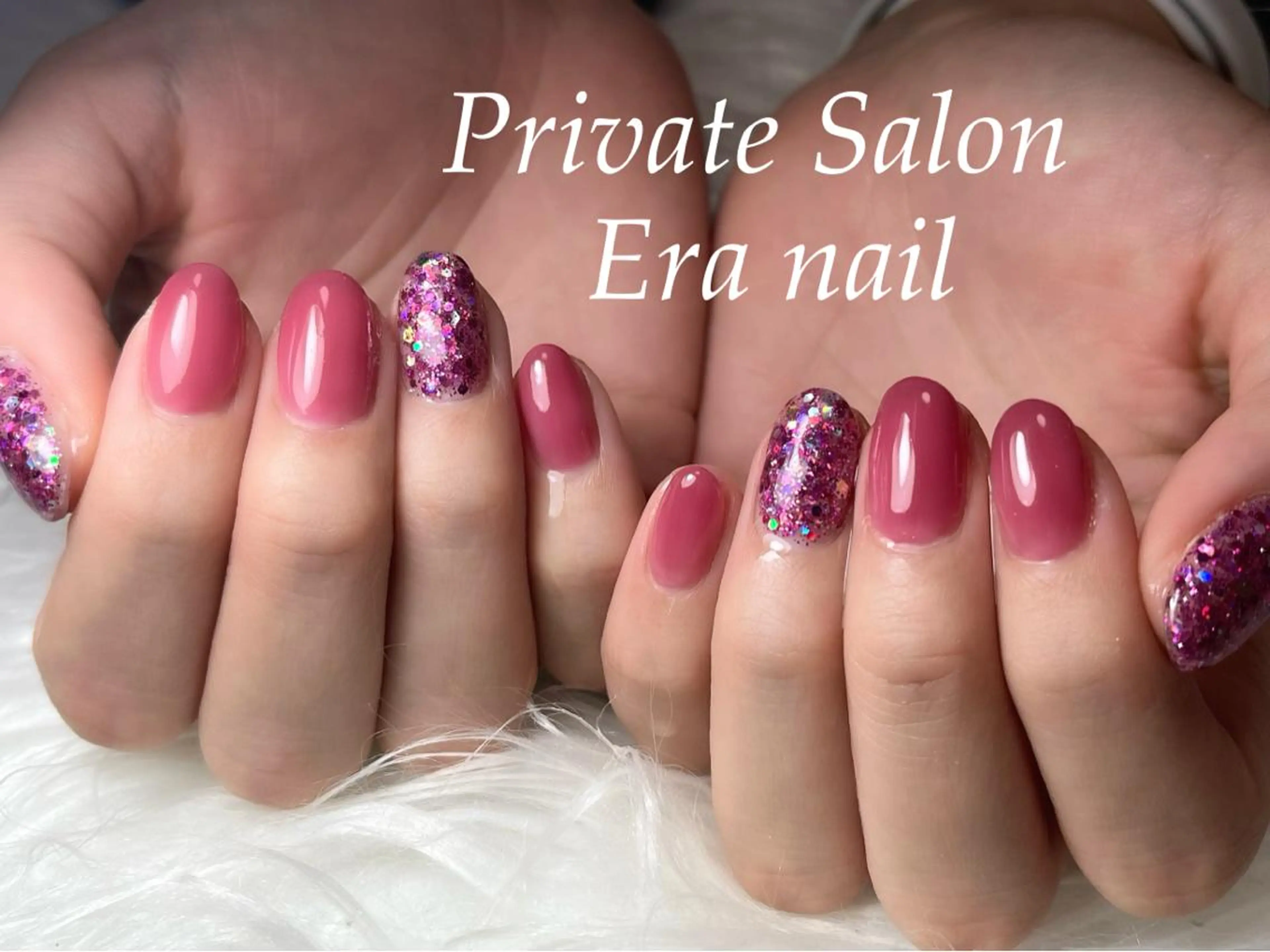 ネイル ワンカラーネイル ハンドネイル Era nailのネイルデザイン