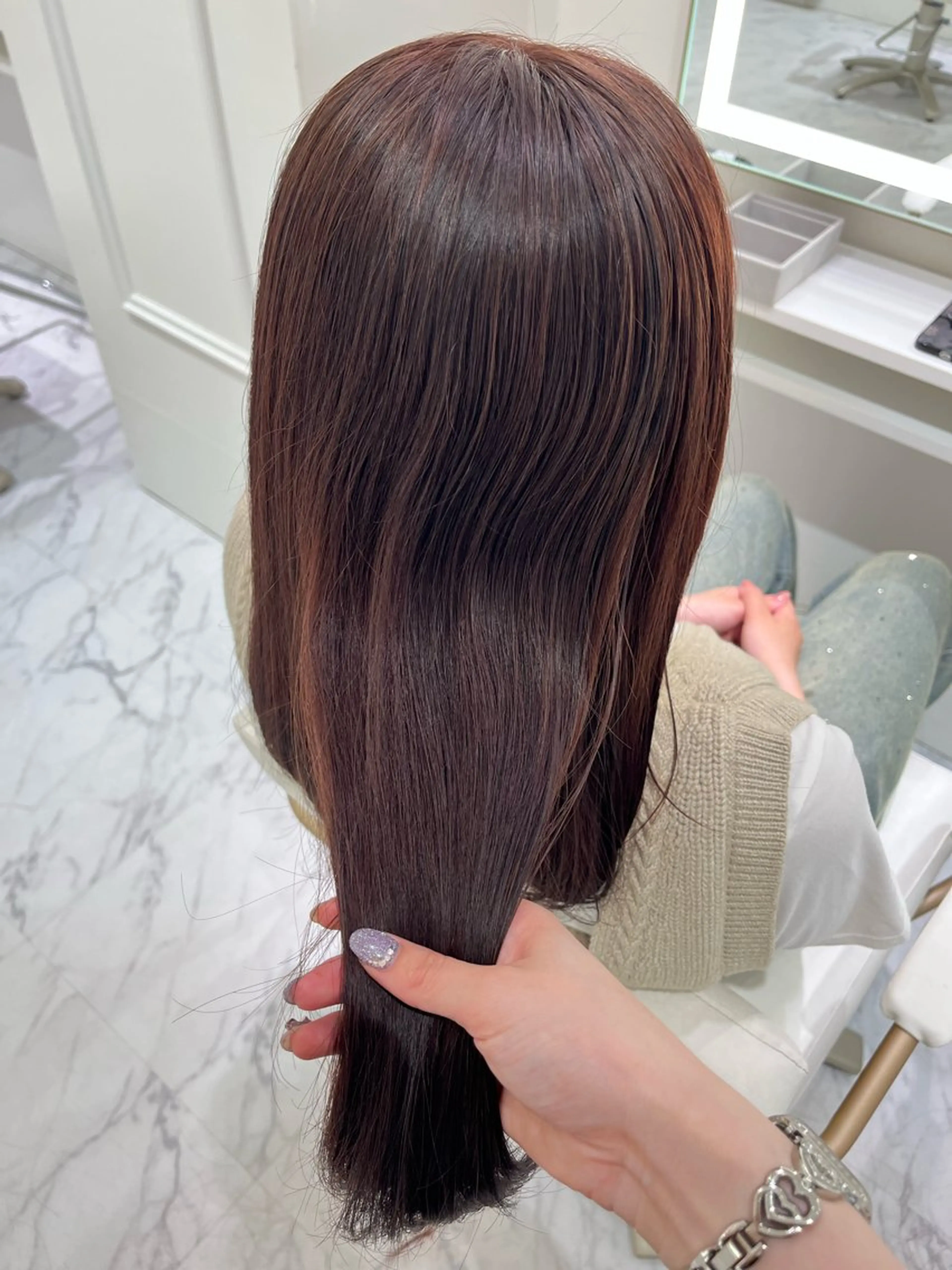 ミディアム ヘアカラー ParveMix /石田 佳澄🩶のヘアスタイル