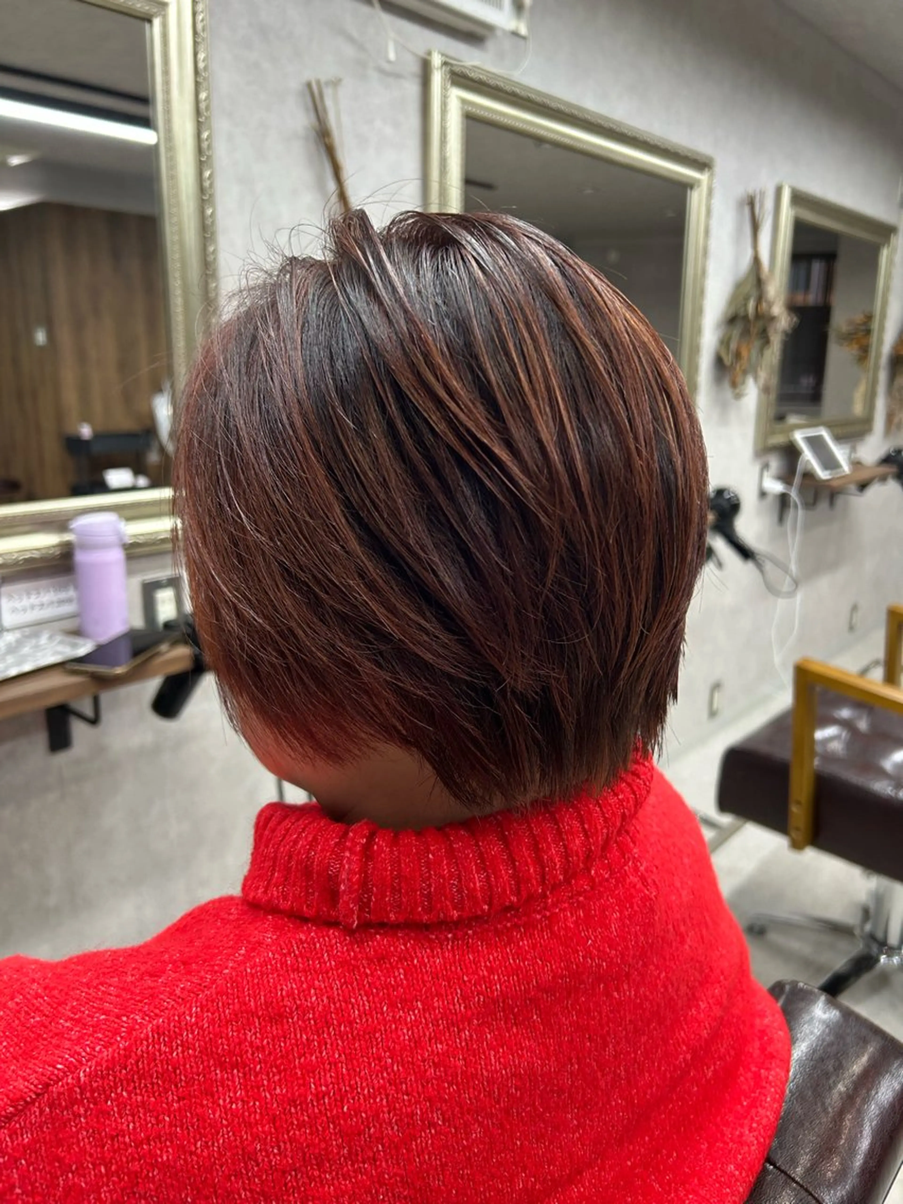 ショート カラー Lien 深井店のヘアスタイル