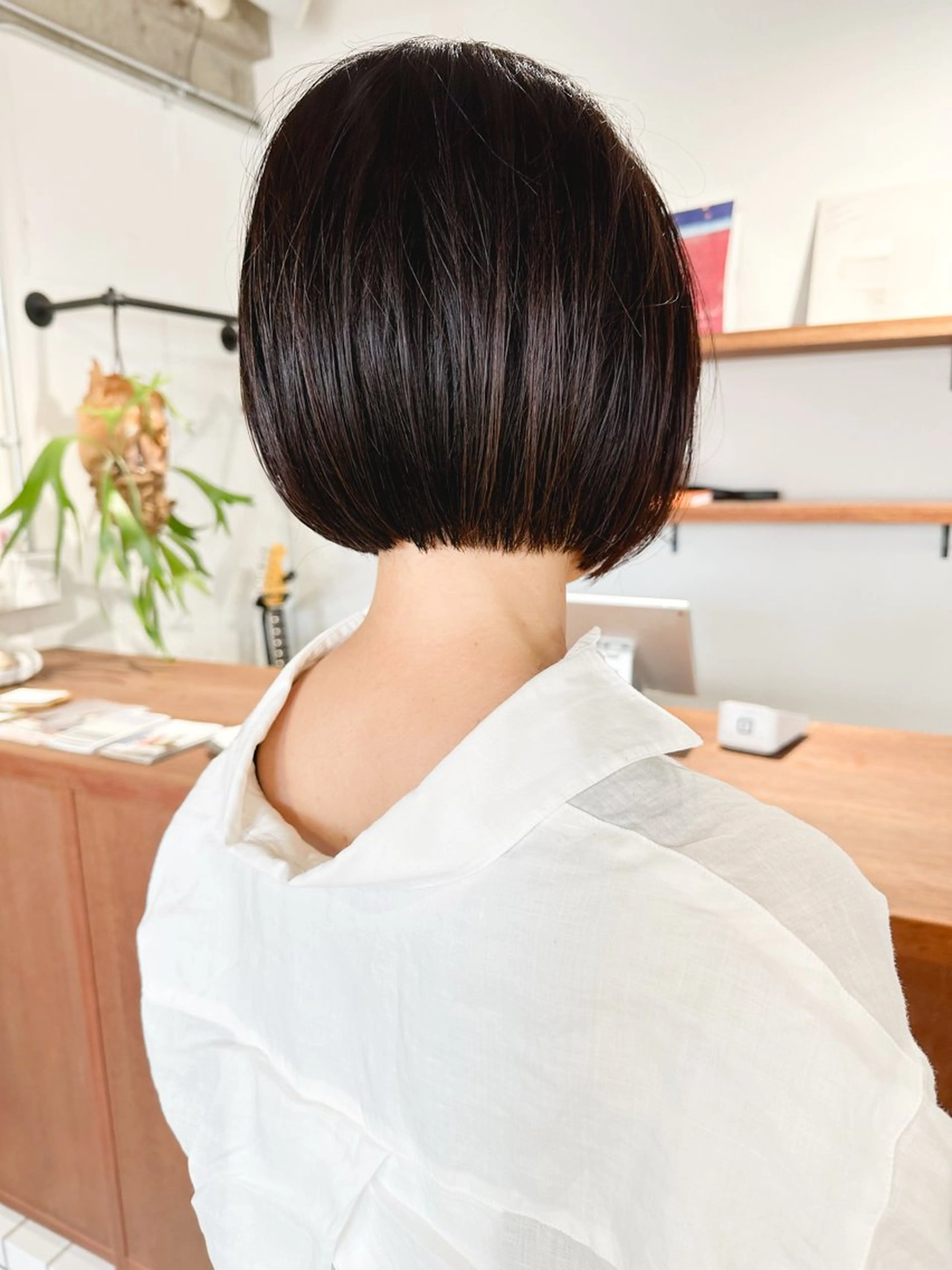 ミディアム ボブ kaito /都立大学herのヘアスタイル