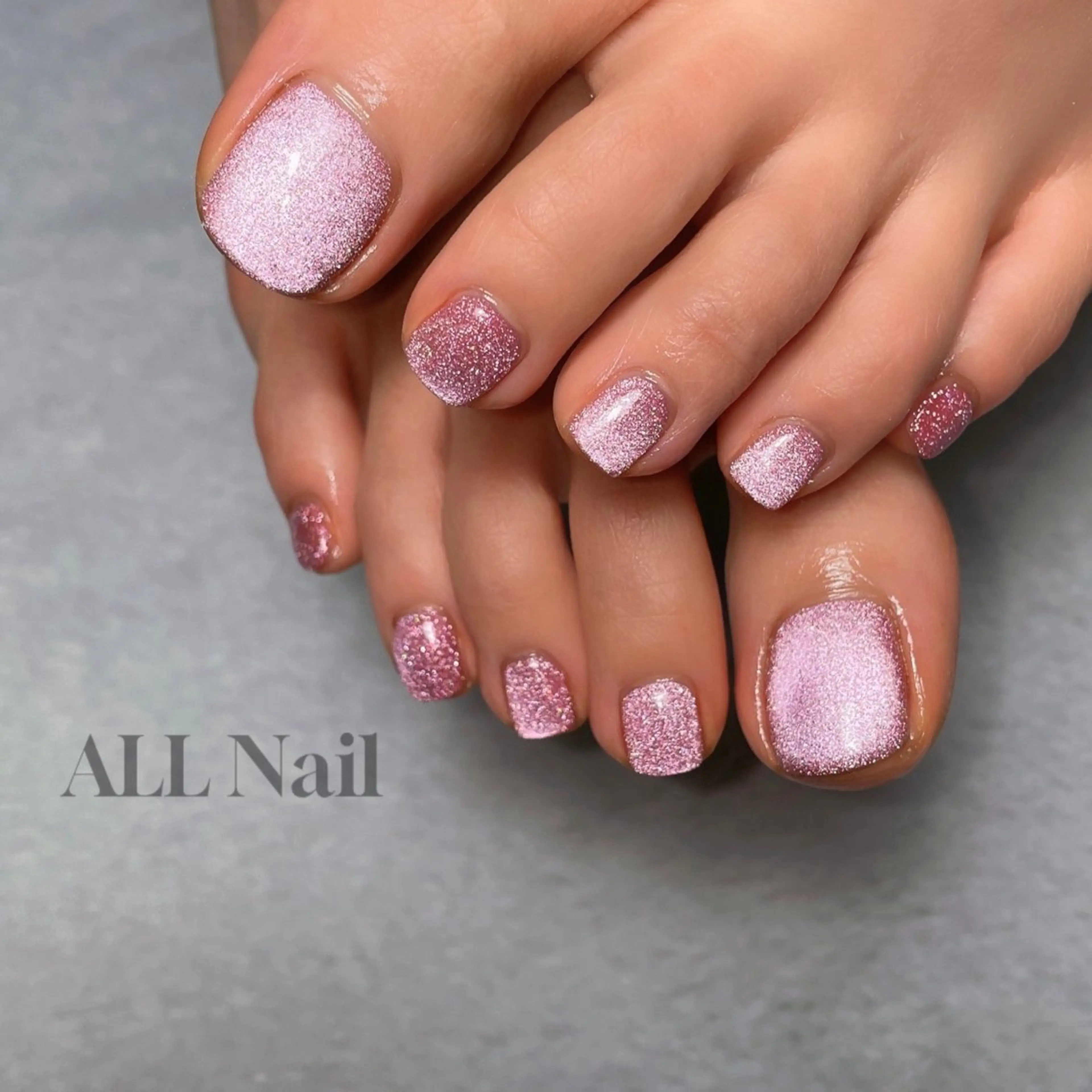 foot👣ワンカラーの写真