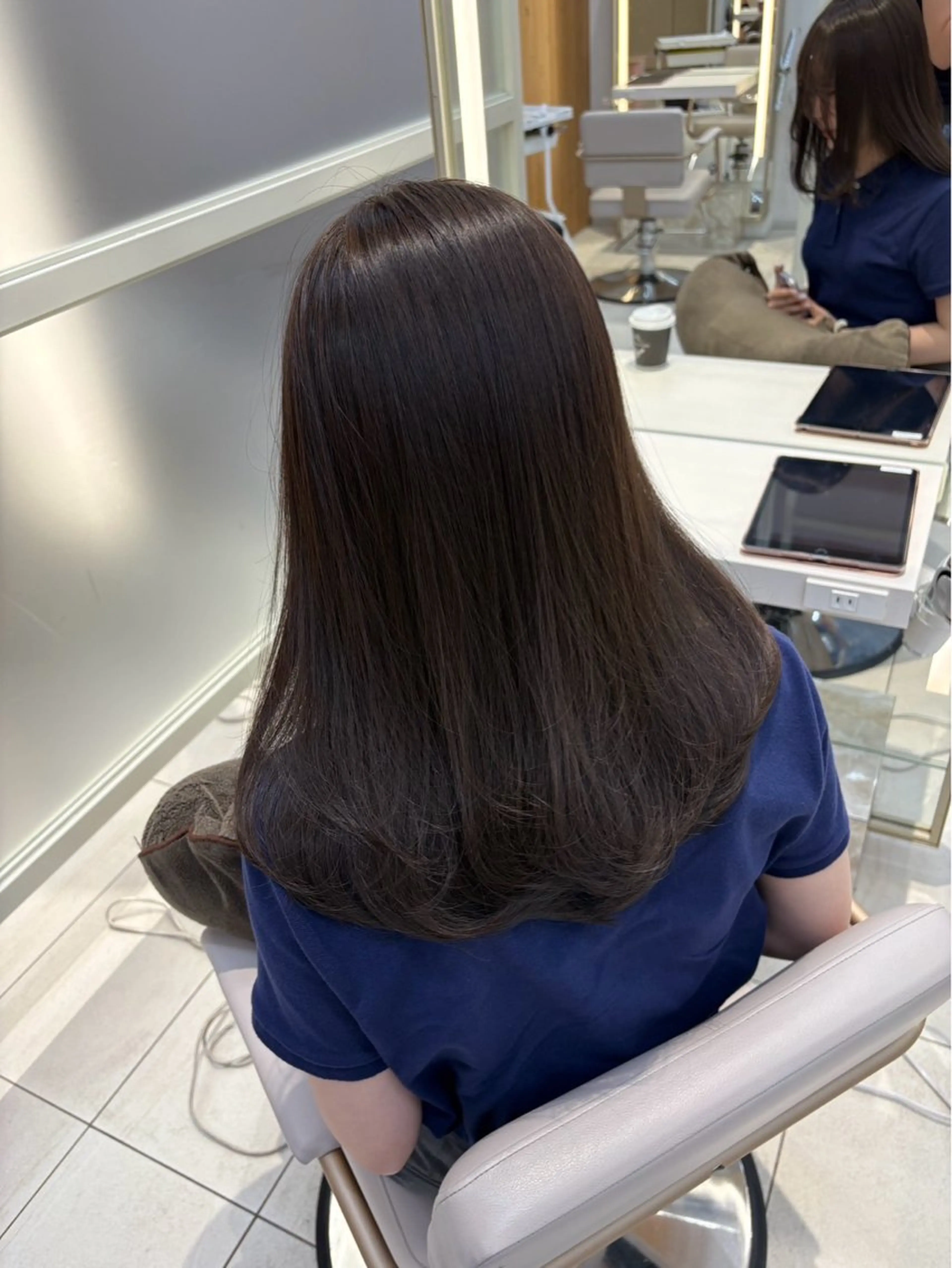 ロング カラー ヘアカラー トリートメント 透明感カラー🌈 sena✨のヘアスタイル