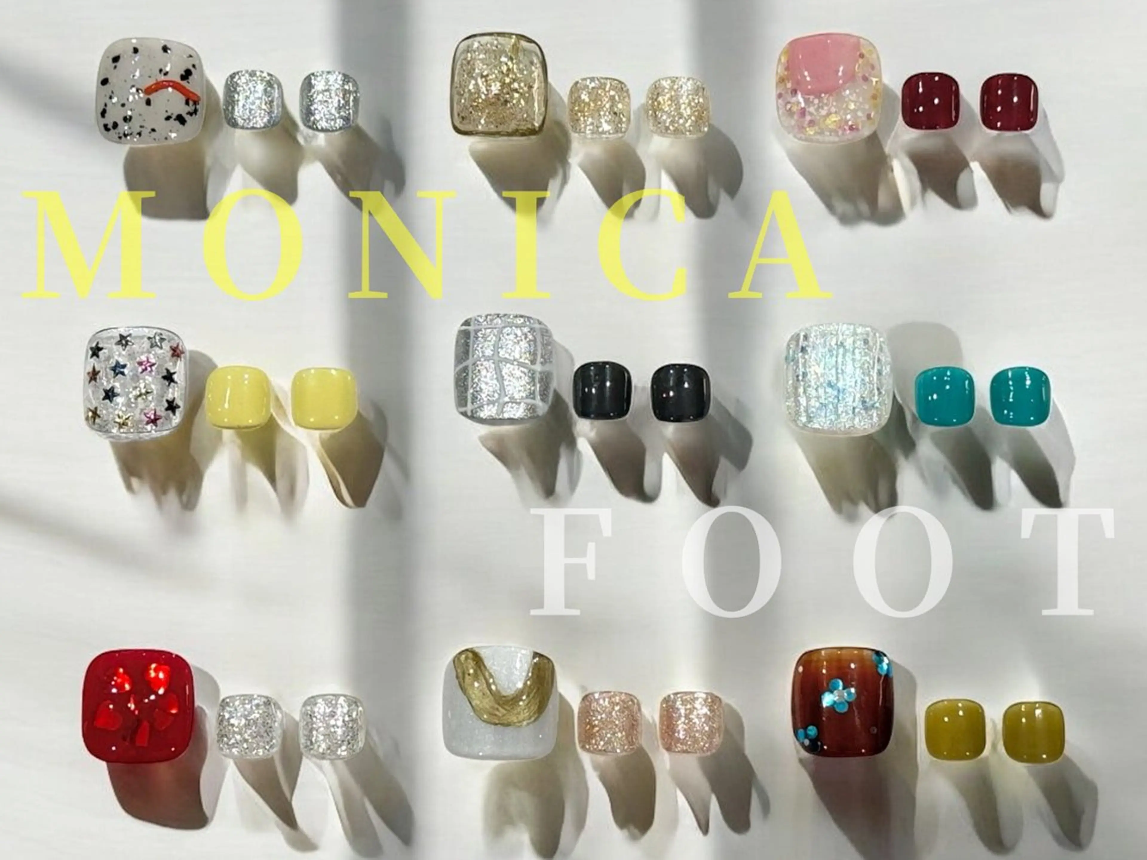 ネイル フットネイル nailsalon MONICAのネイルデザイン