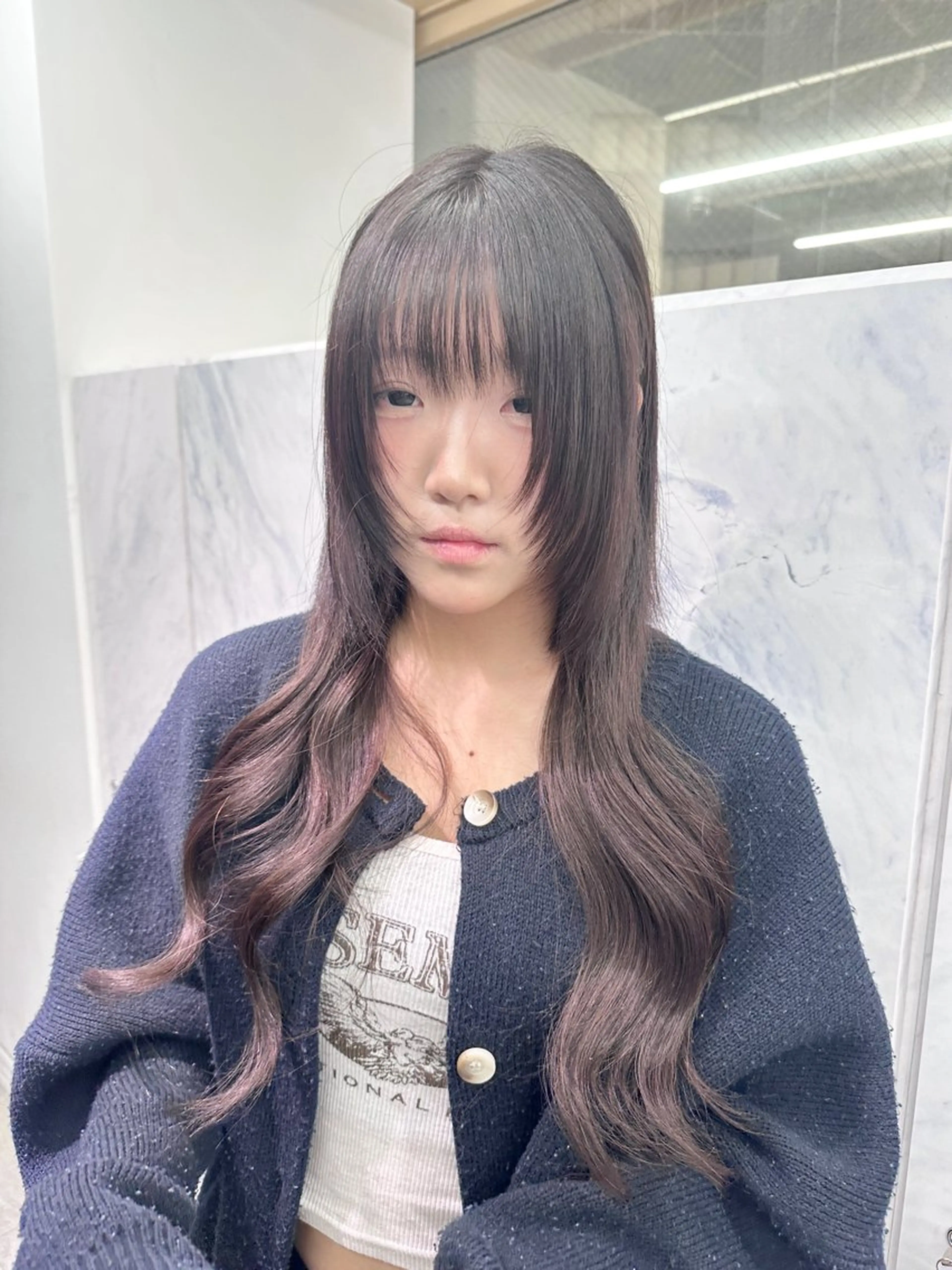 ロング カラー ベージュカラー ブリーチ 抜きっぱなしブロンド ブロンド デザインカラー エクステ ❄️💛エクステ ブリーチ❄️yukiのヘアスタイル