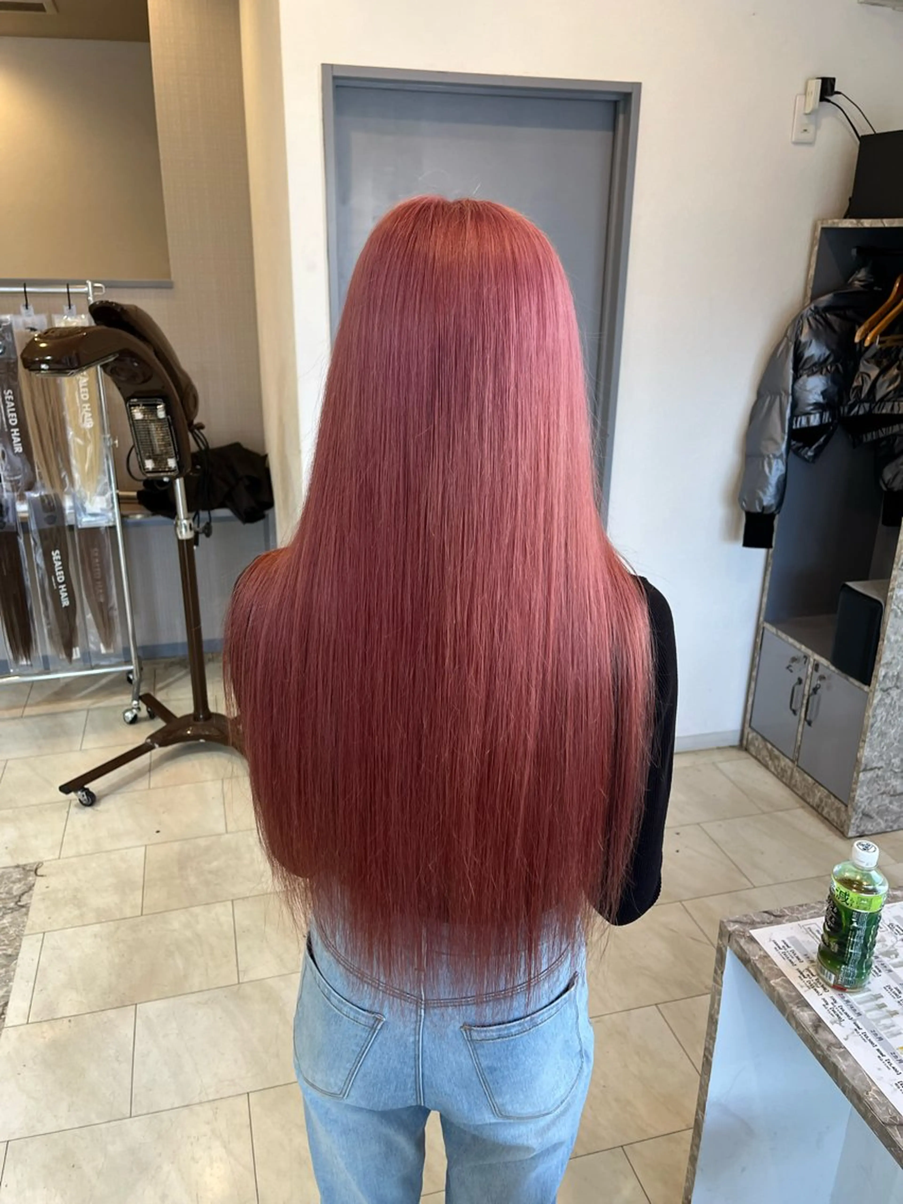 カラー ベージュカラー 黒髪 ブリーチ ブロンド ブルーカラー ヘアカラー MOMOKA / Lapis今泉店のヘアスタイル