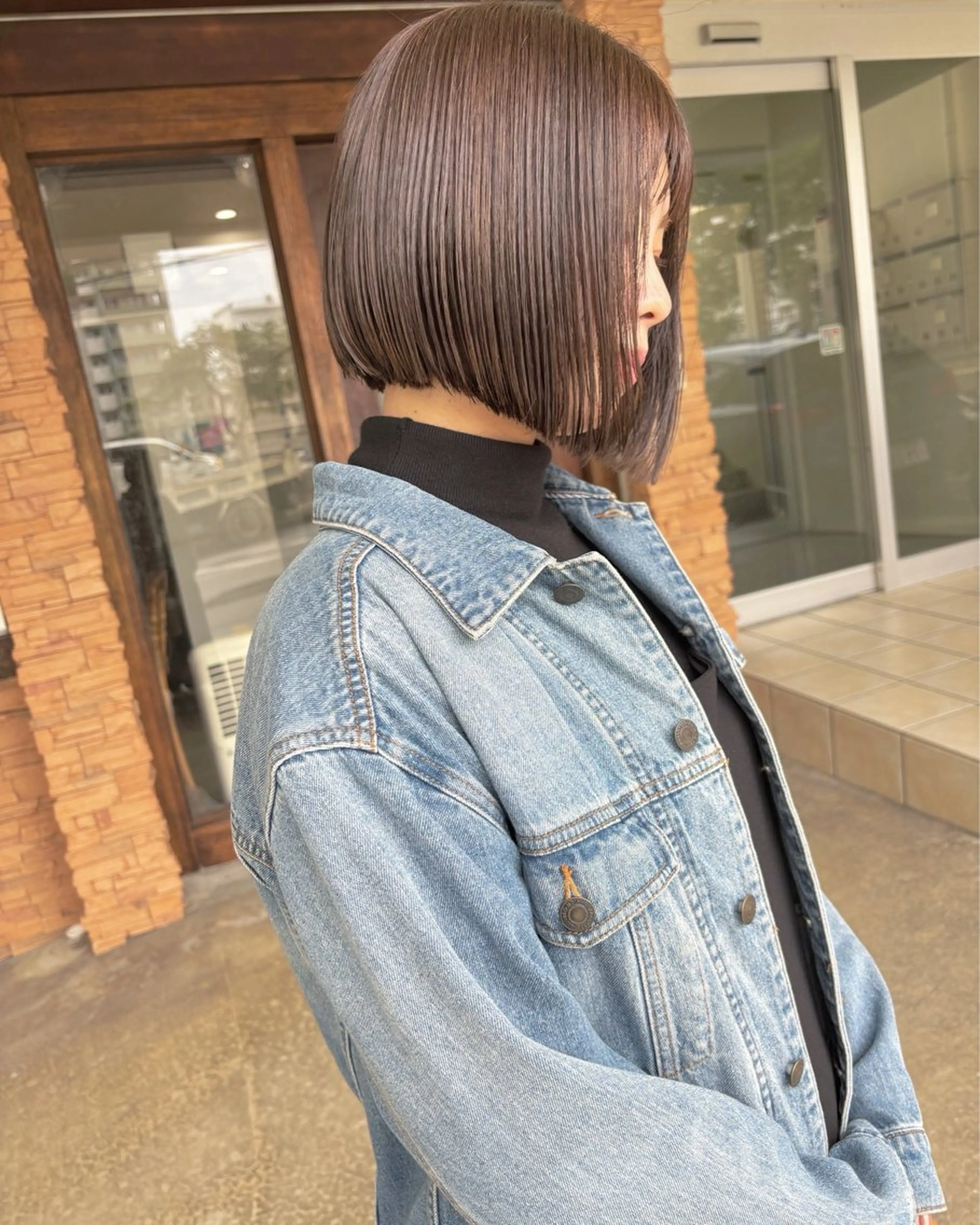 ショート カラー イルミナカラー カット ヘアカラー grand juteのヘアスタイル