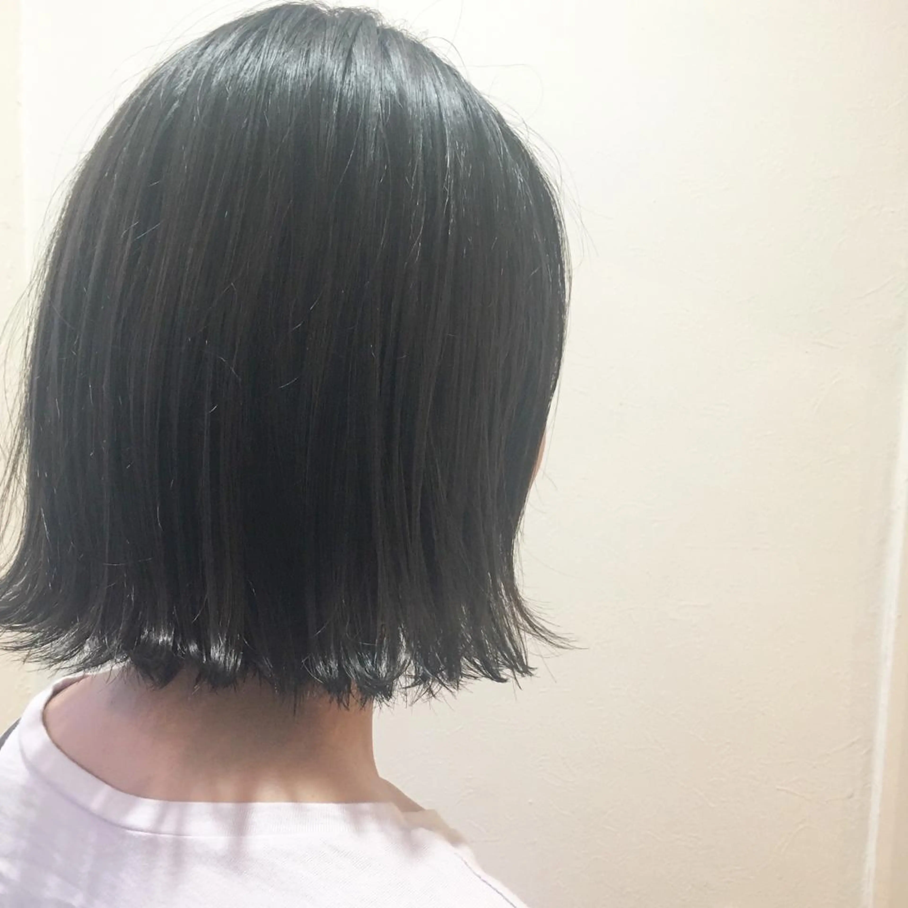 ショート 切りっぱなしボブ ボブ yuki hair所属・yuki watanabeのヘアスタイル