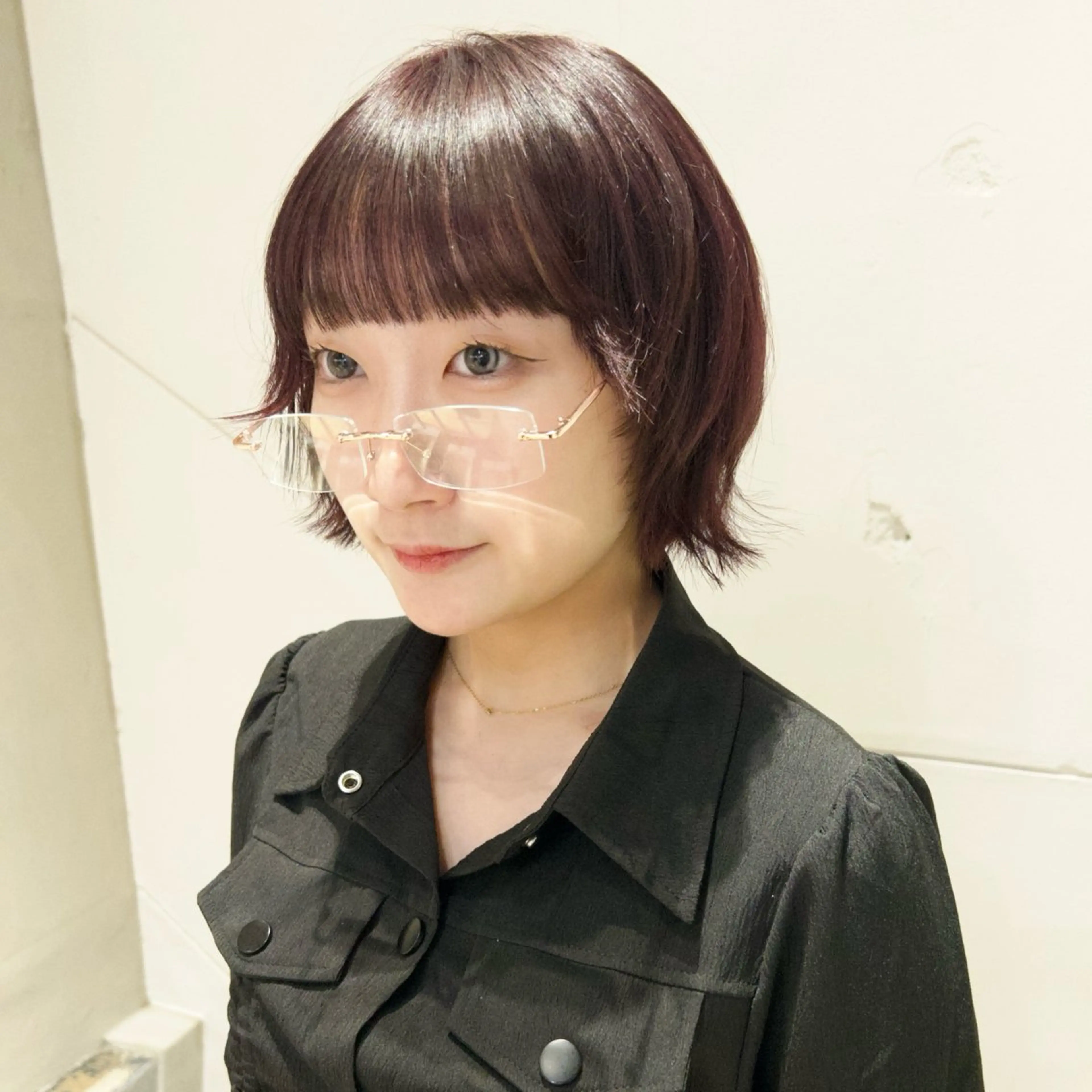 【 水・土曜限定 】 💠レディースカット ＋ カラー ✮*｡ﾟ（treatment付き） 💠の写真