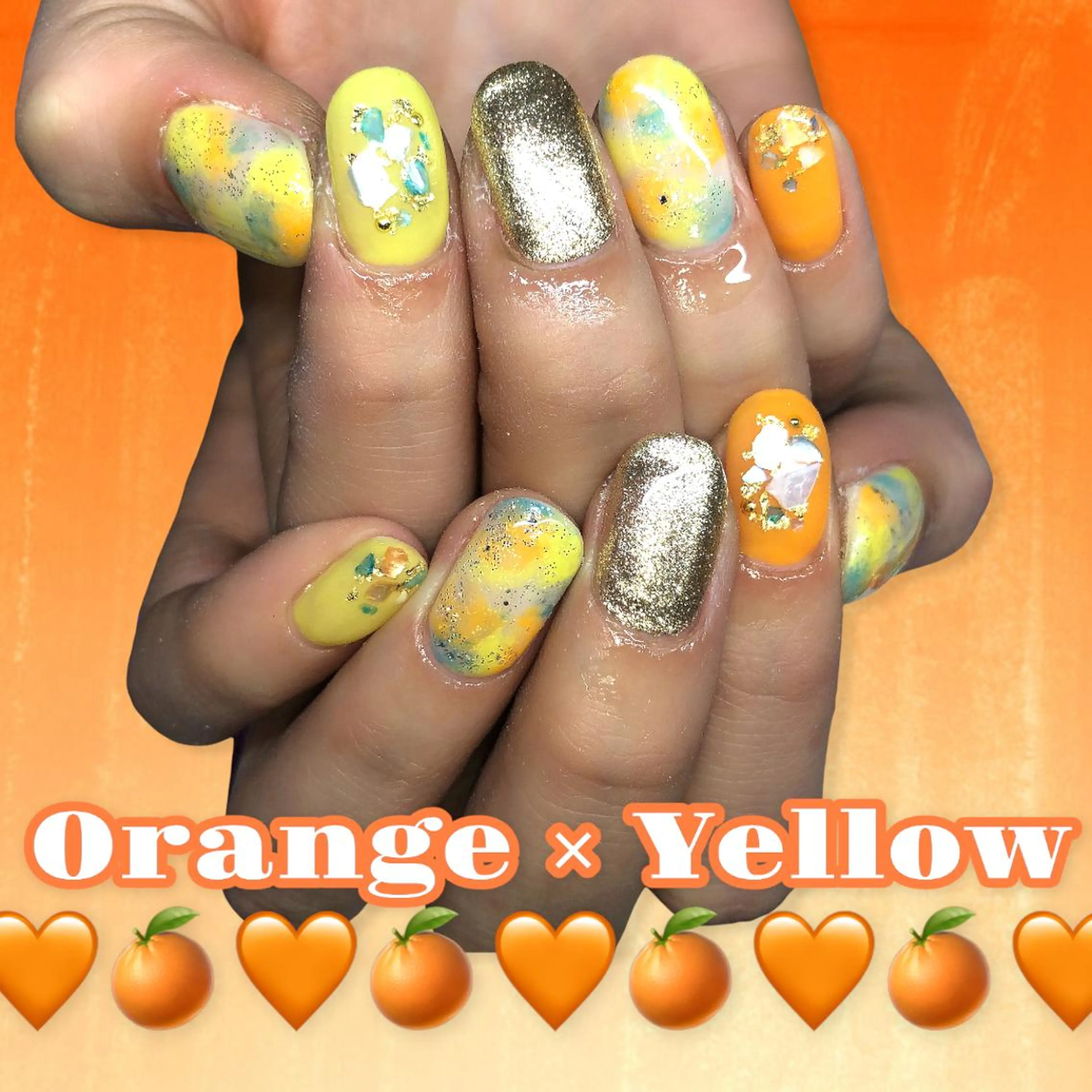 ネイル ハンドネイル 【Yappy🌈】 💖P-tanaのネイルデザイン