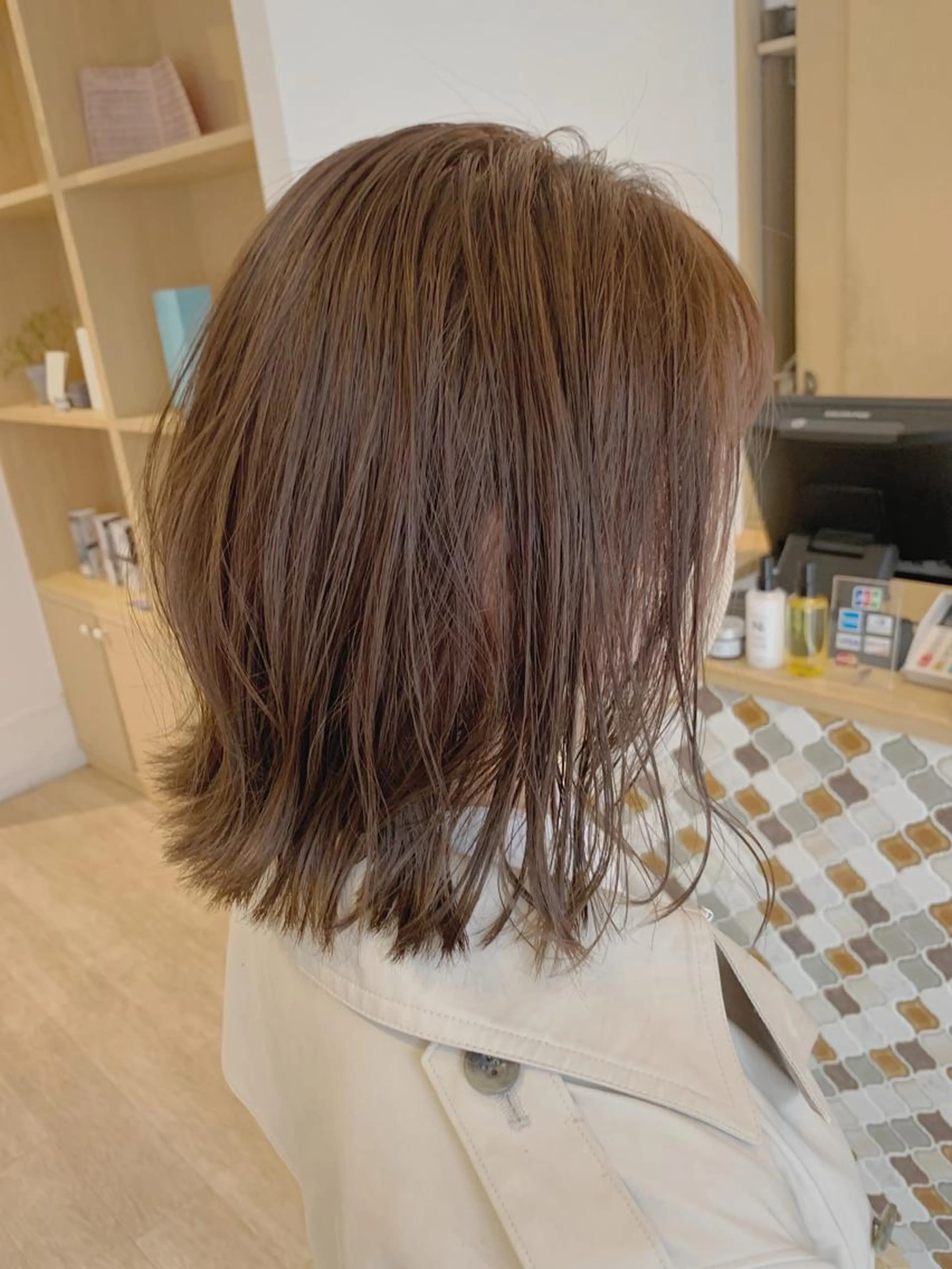 🍀似合わせカット＋ダメージレス艶カラー＋1stepオーガニックトリートメント🍀の写真