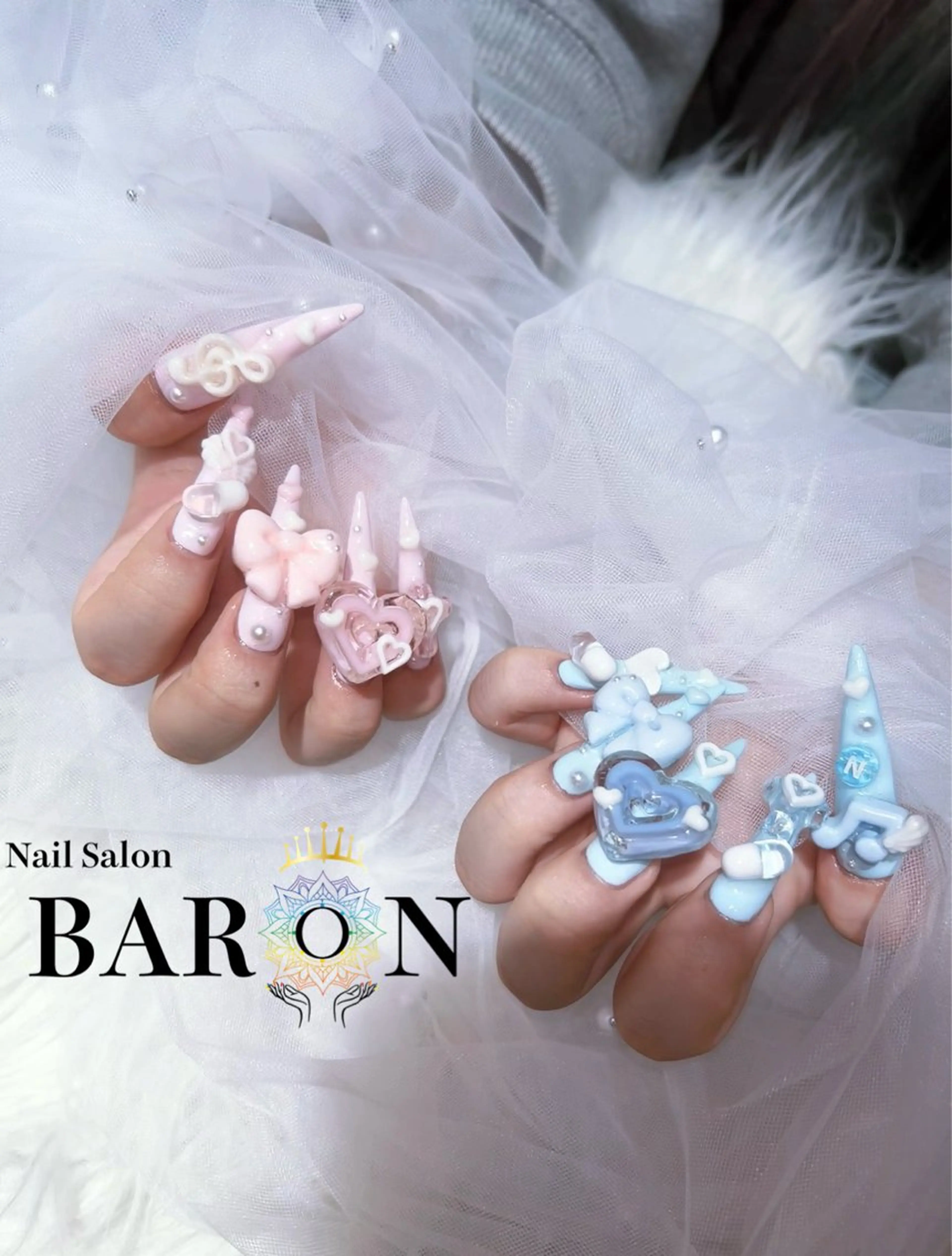 ネイル ハンドネイル BARON MEGUMIのネイルデザイン