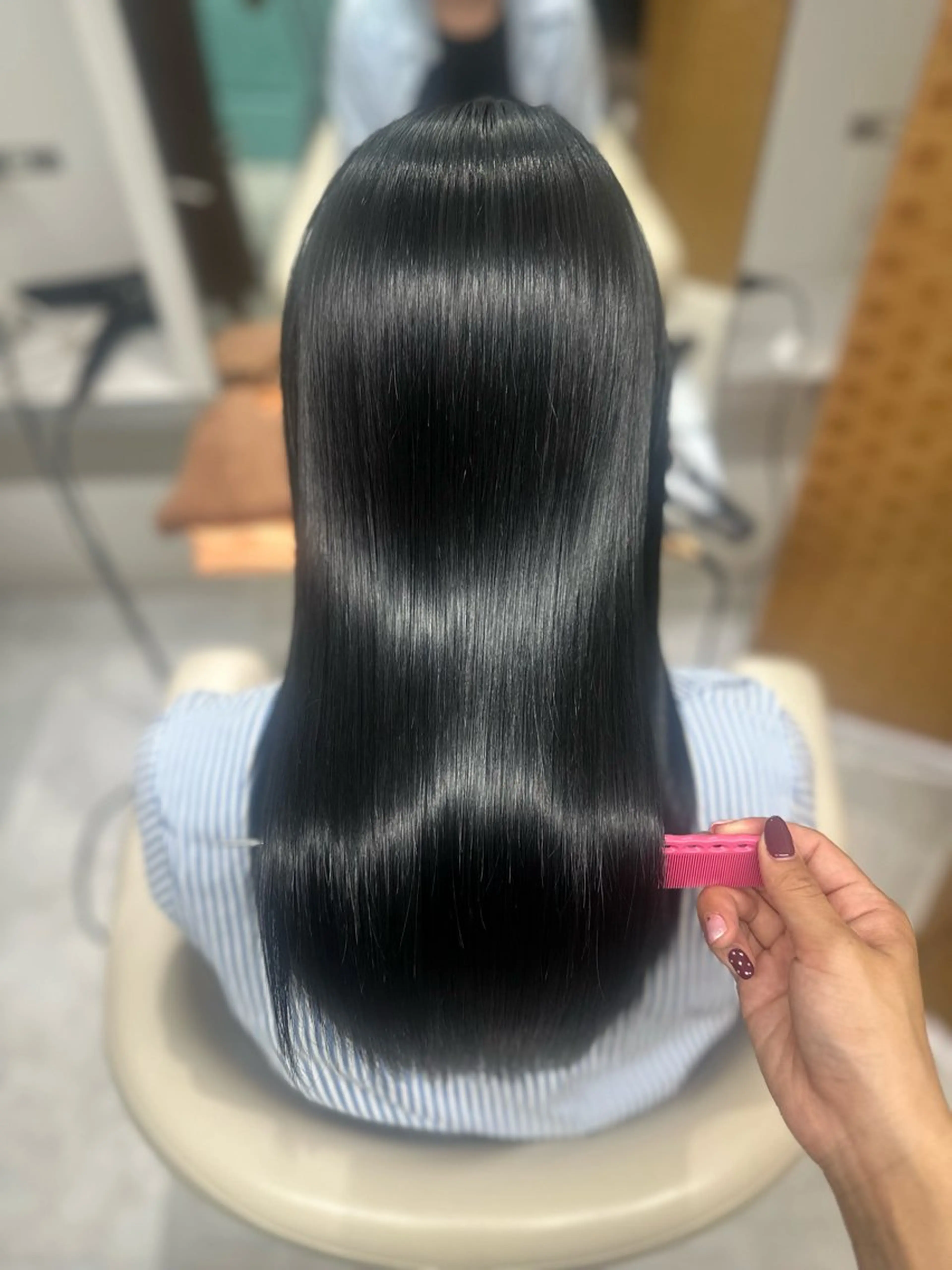 ロング カラー カット ヘアカラー LUPI byLee MIUのヘアスタイル