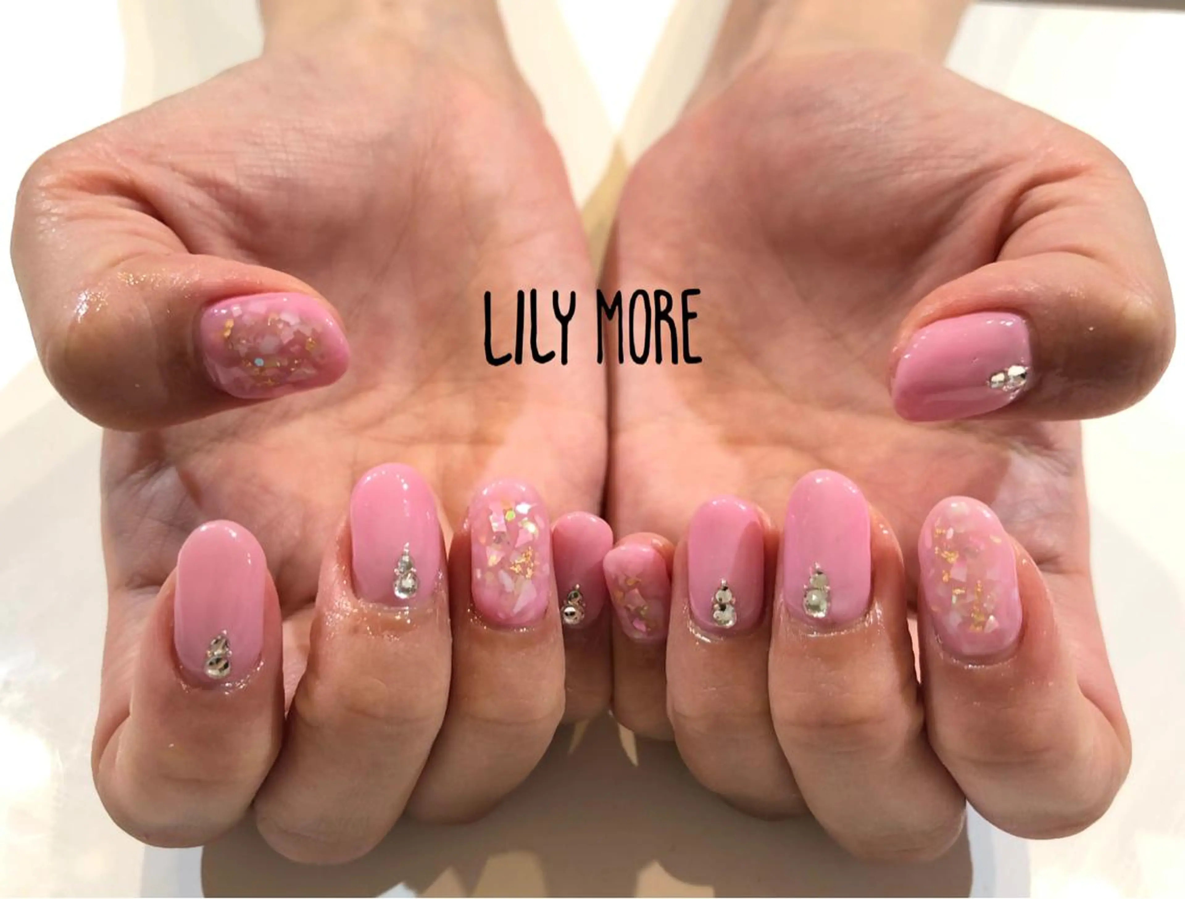 ネイル 桜ネイル Lily closetのネイルデザイン