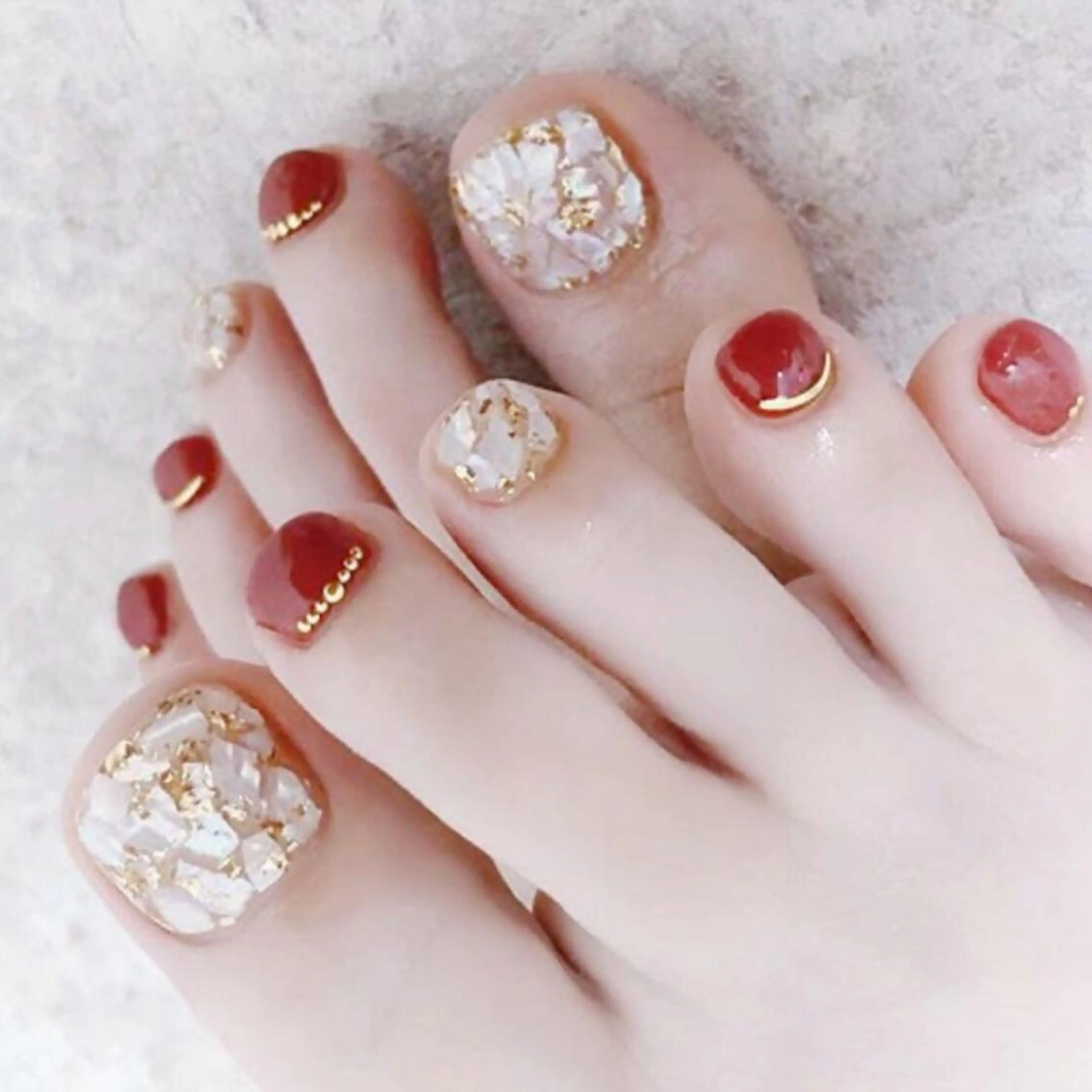 ネイル フットネイル Vanilla nail salonのネイルデザイン