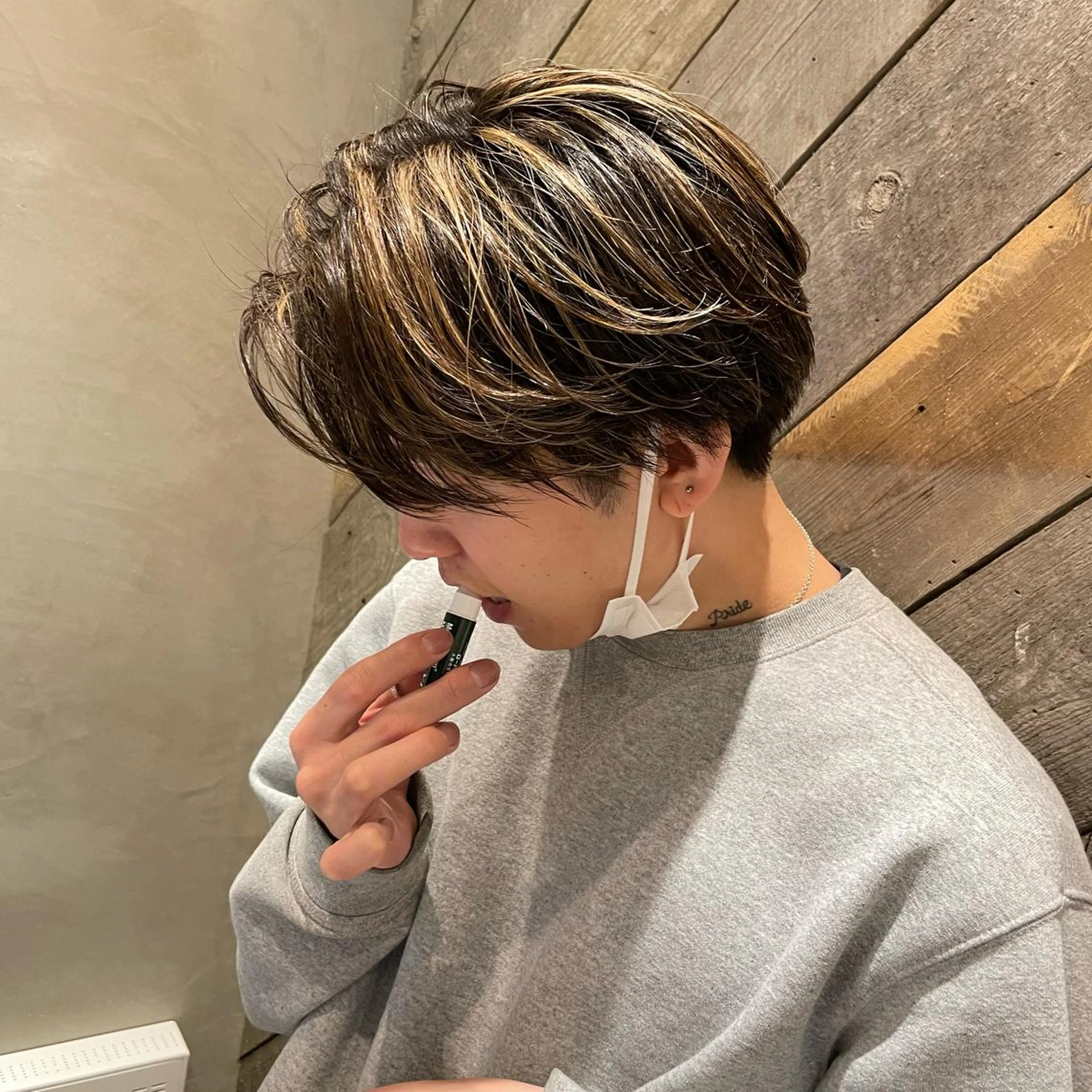 ショート パーマ ニュアンスパーマ 10月限定モニター 髪質改善美髪矯正のヘアスタイル