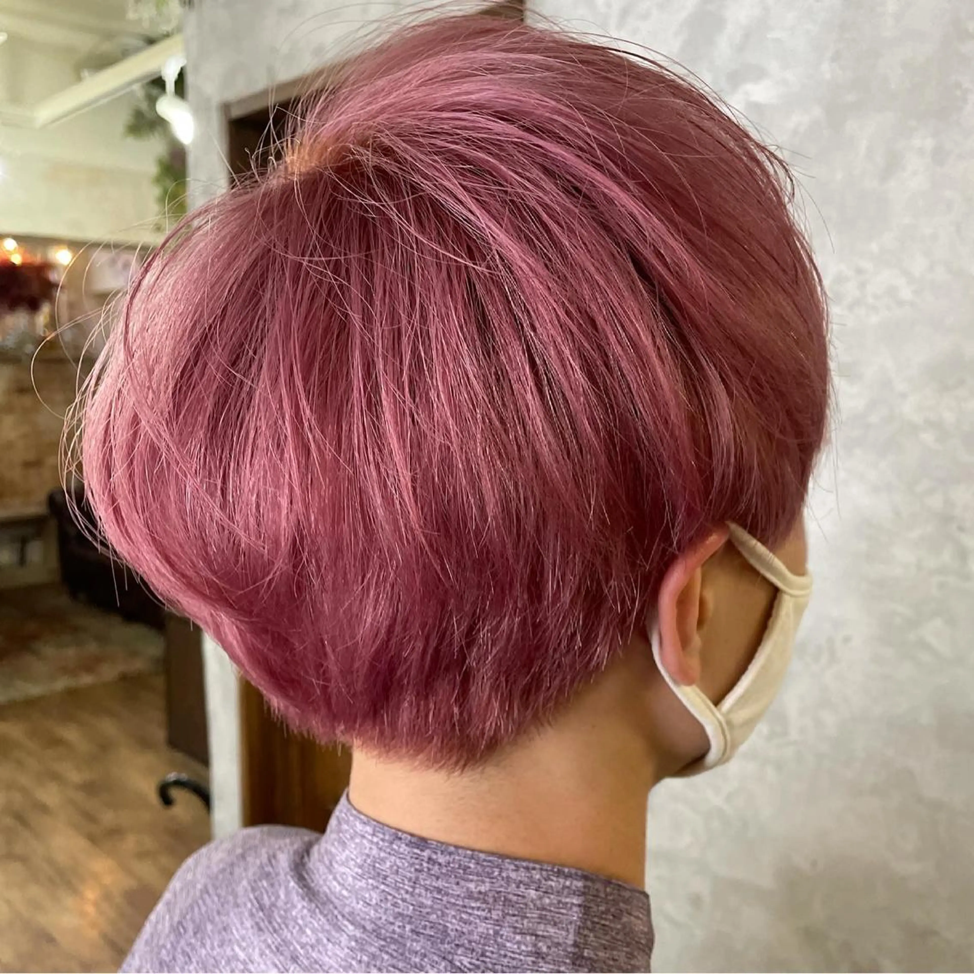 ショート nico.所属・高田馬場 nico 岡豪紀のヘアスタイル