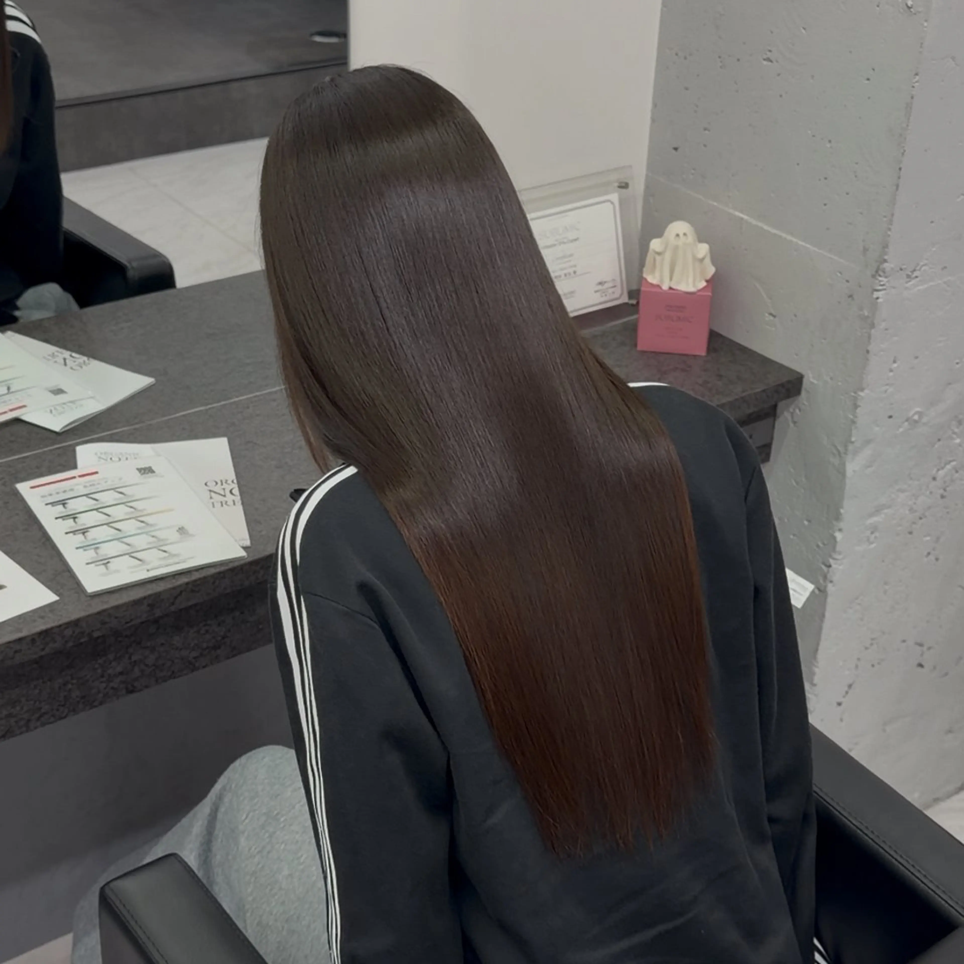 Mi9non あずさのヘアスタイル