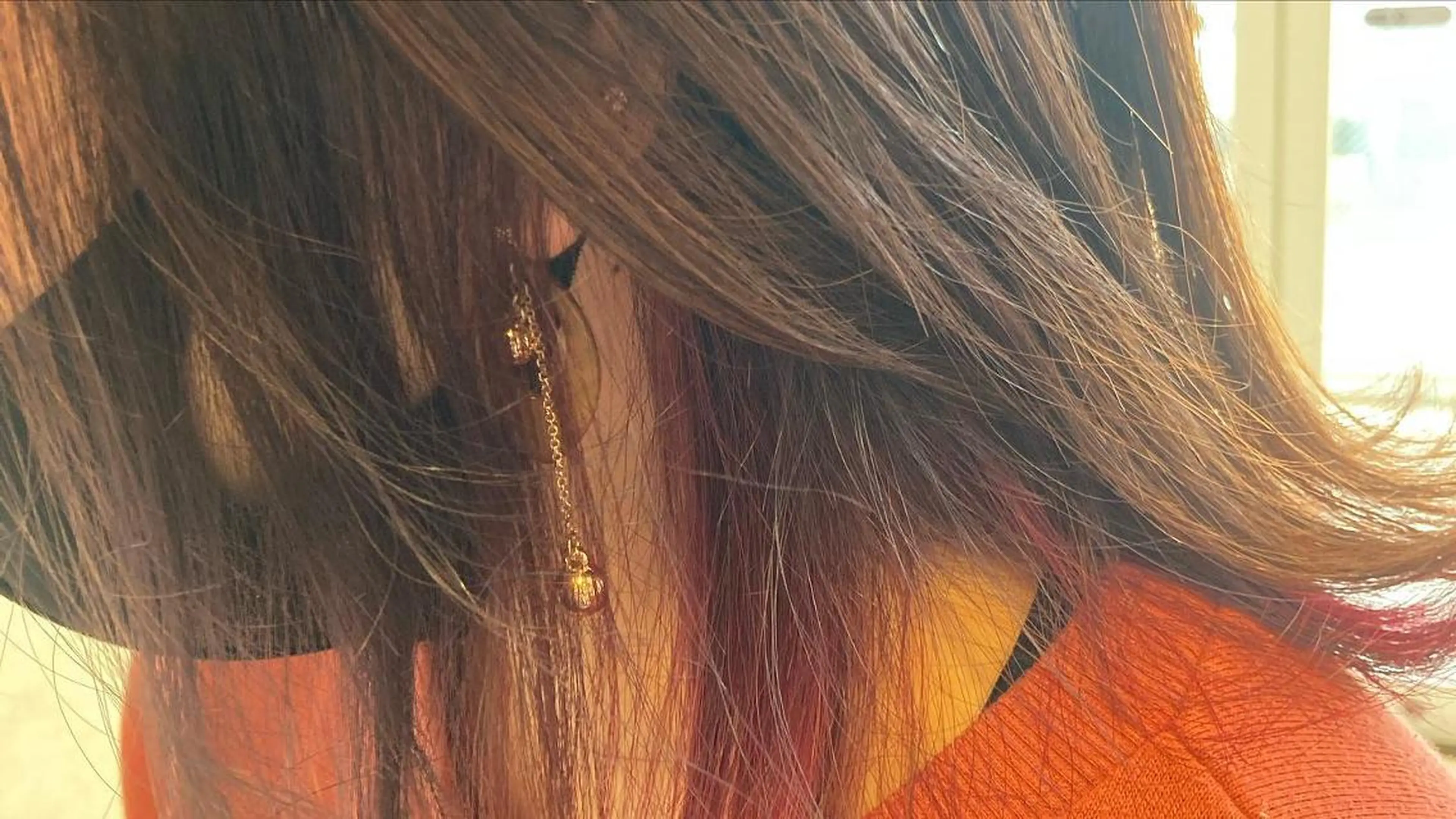 カラー イヤリングカラー グラデーションカラー ハイライトカラー インナーカラー ラベンダーカラー 髪質改善/透明感 カラー/内藤有須加のヘアスタイル