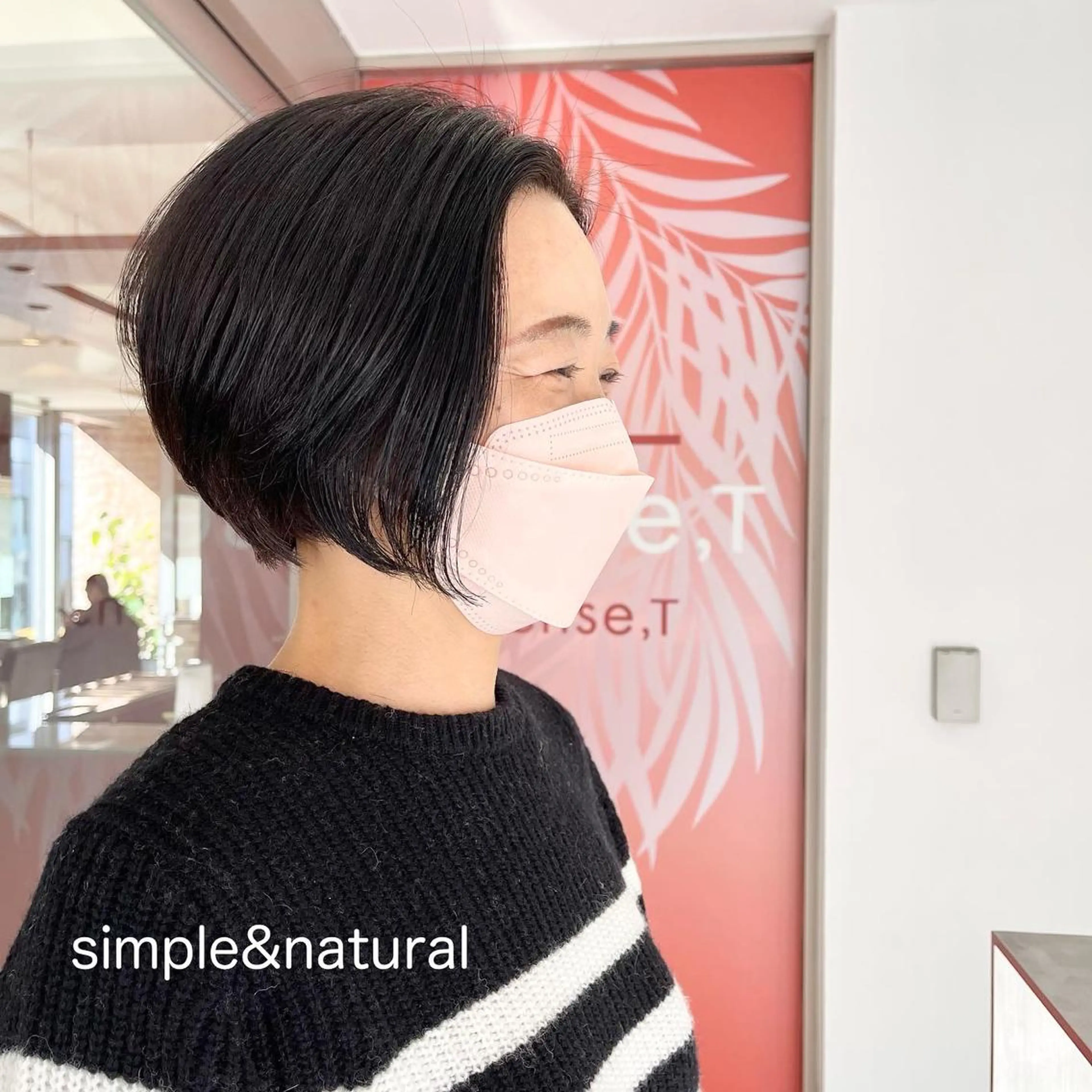 ショート カラー 黒崎 勝巳のヘアスタイル