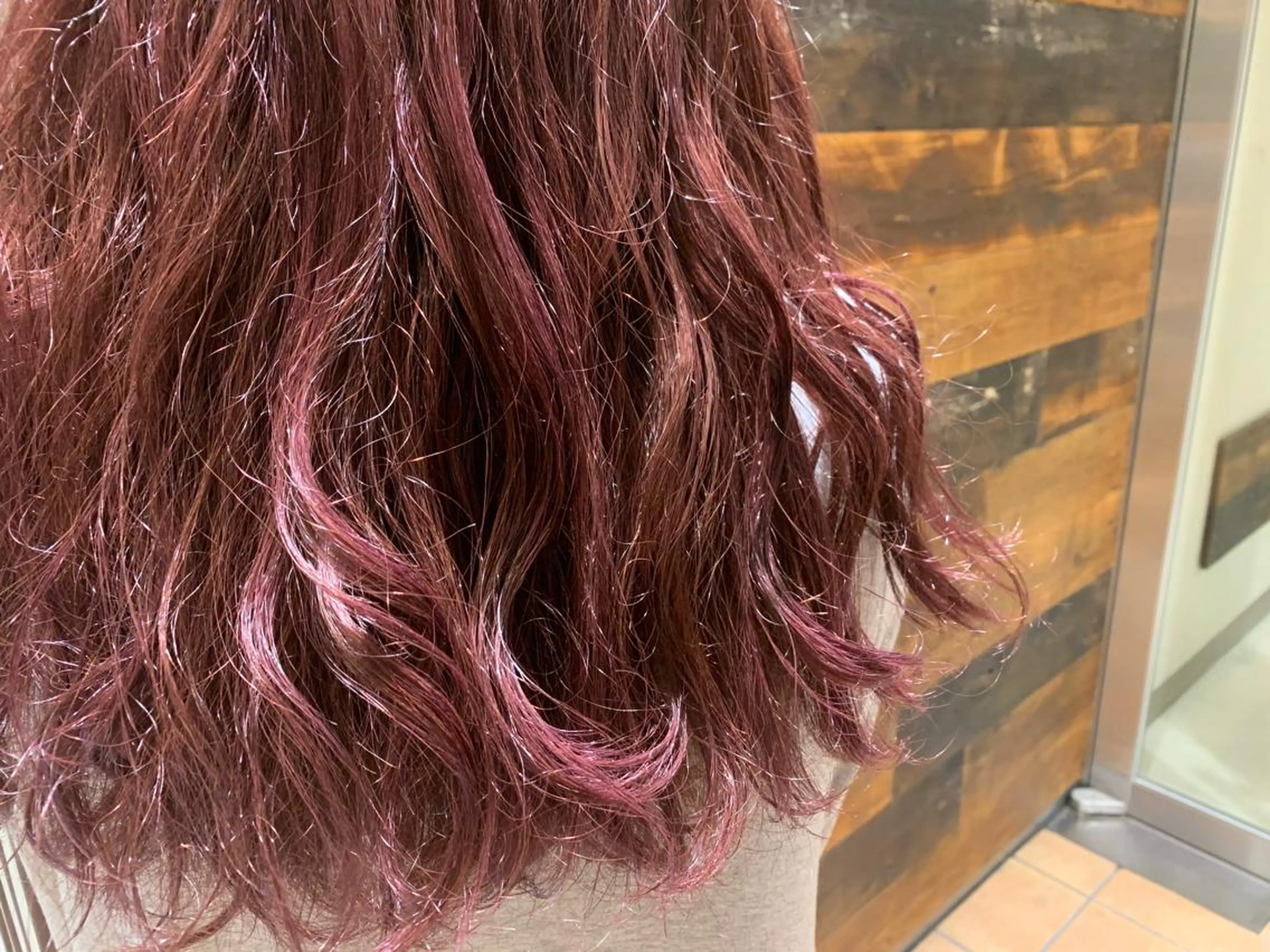 カラー ピンクカラー SOYON 🤍CHIZU🤍.のヘアスタイル