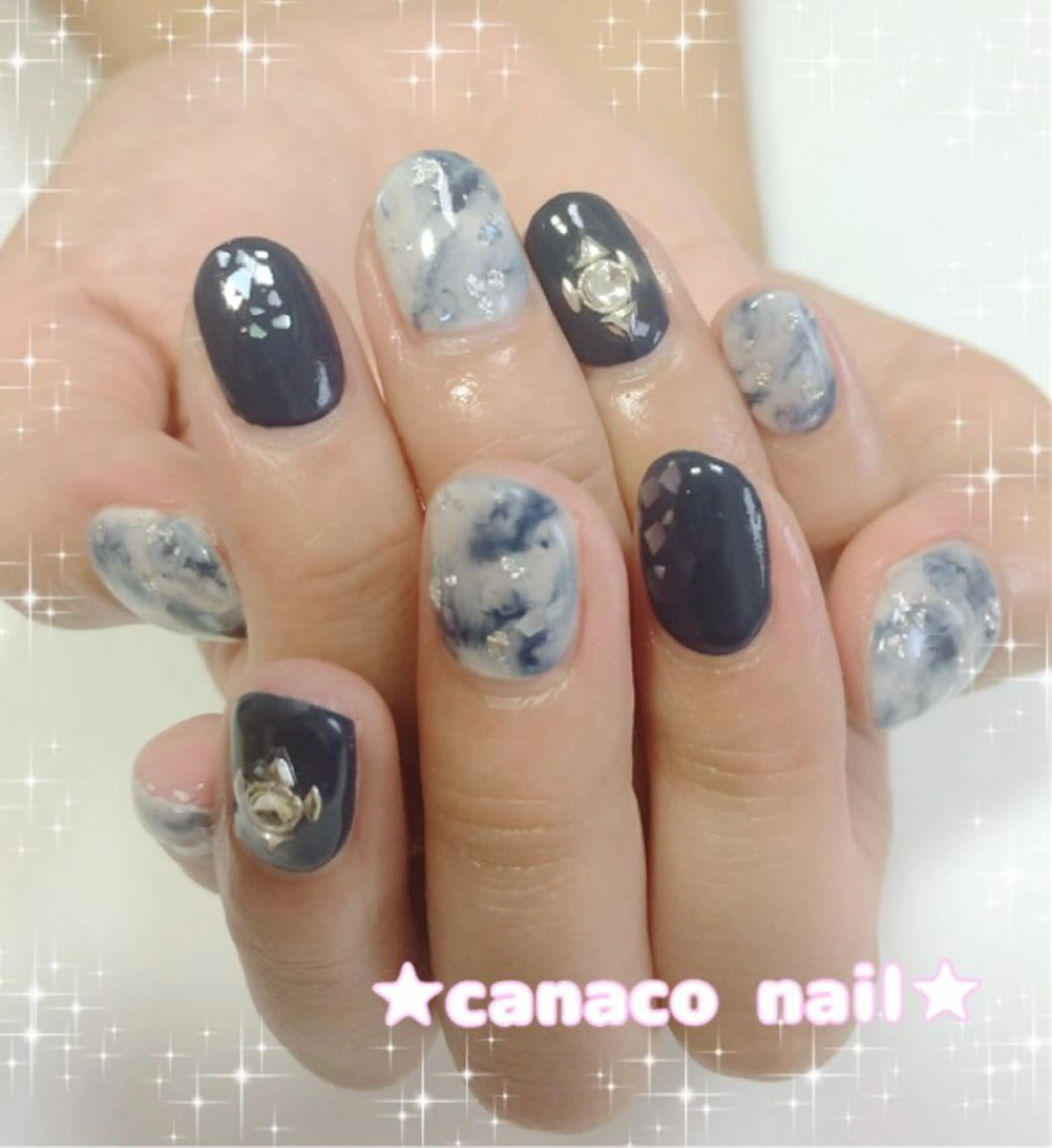 ネイル アートネイル ハンドネイル ハンドケア ベテランネイル cnc  nailのネイルデザイン