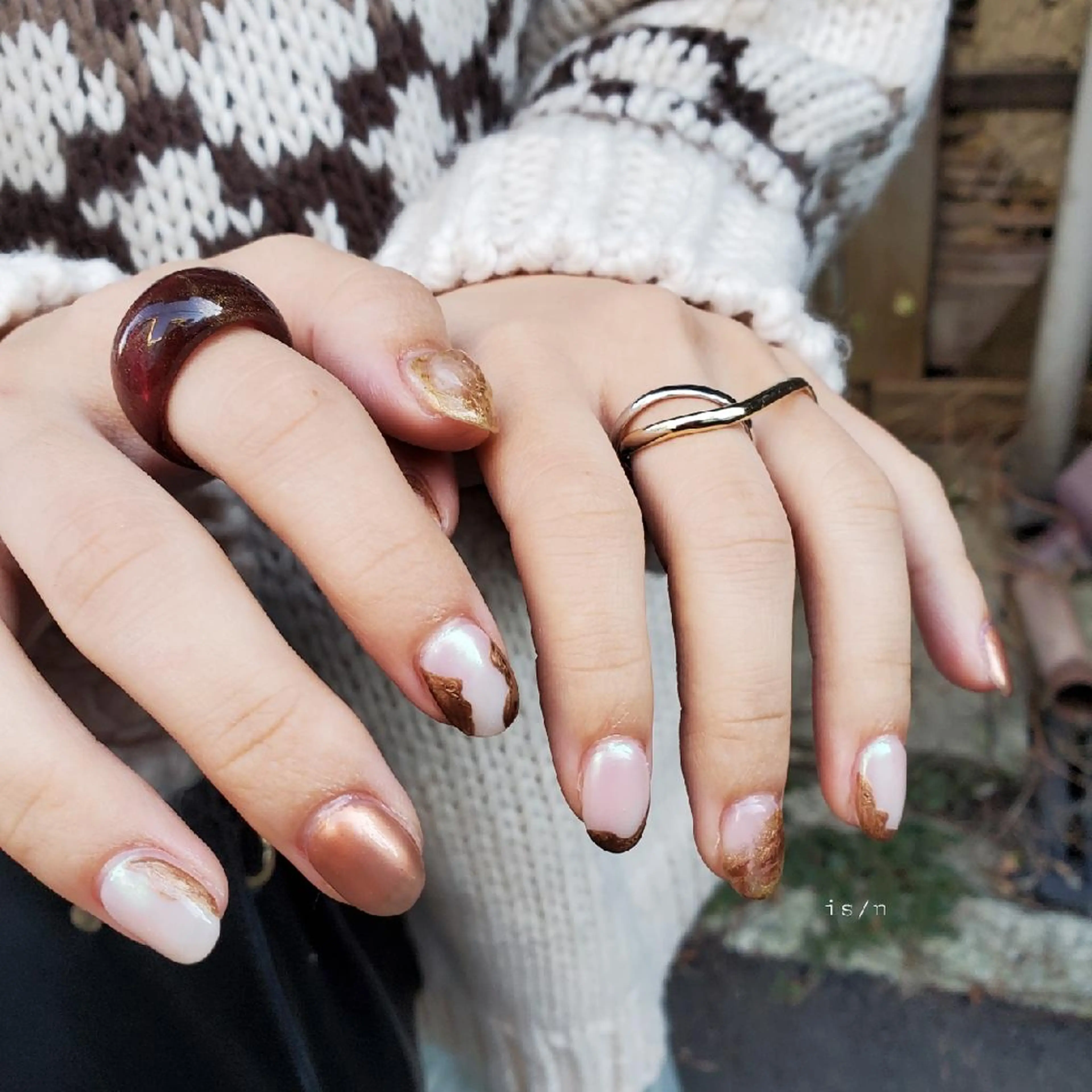 ネイル ハンドネイル 店長 佐藤のネイルデザイン