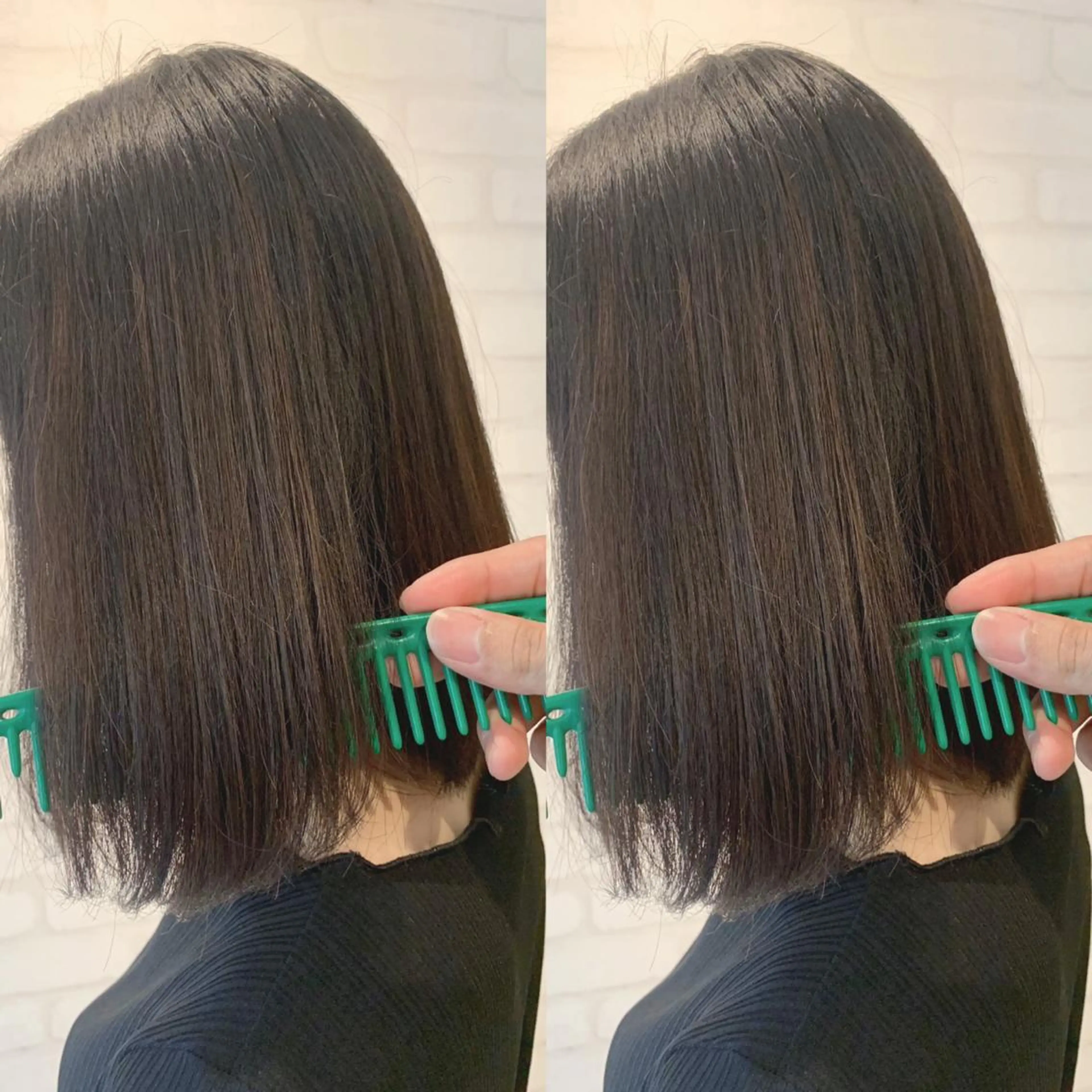 ロング 髪質改善 髪質改善カラーのヘアスタイル