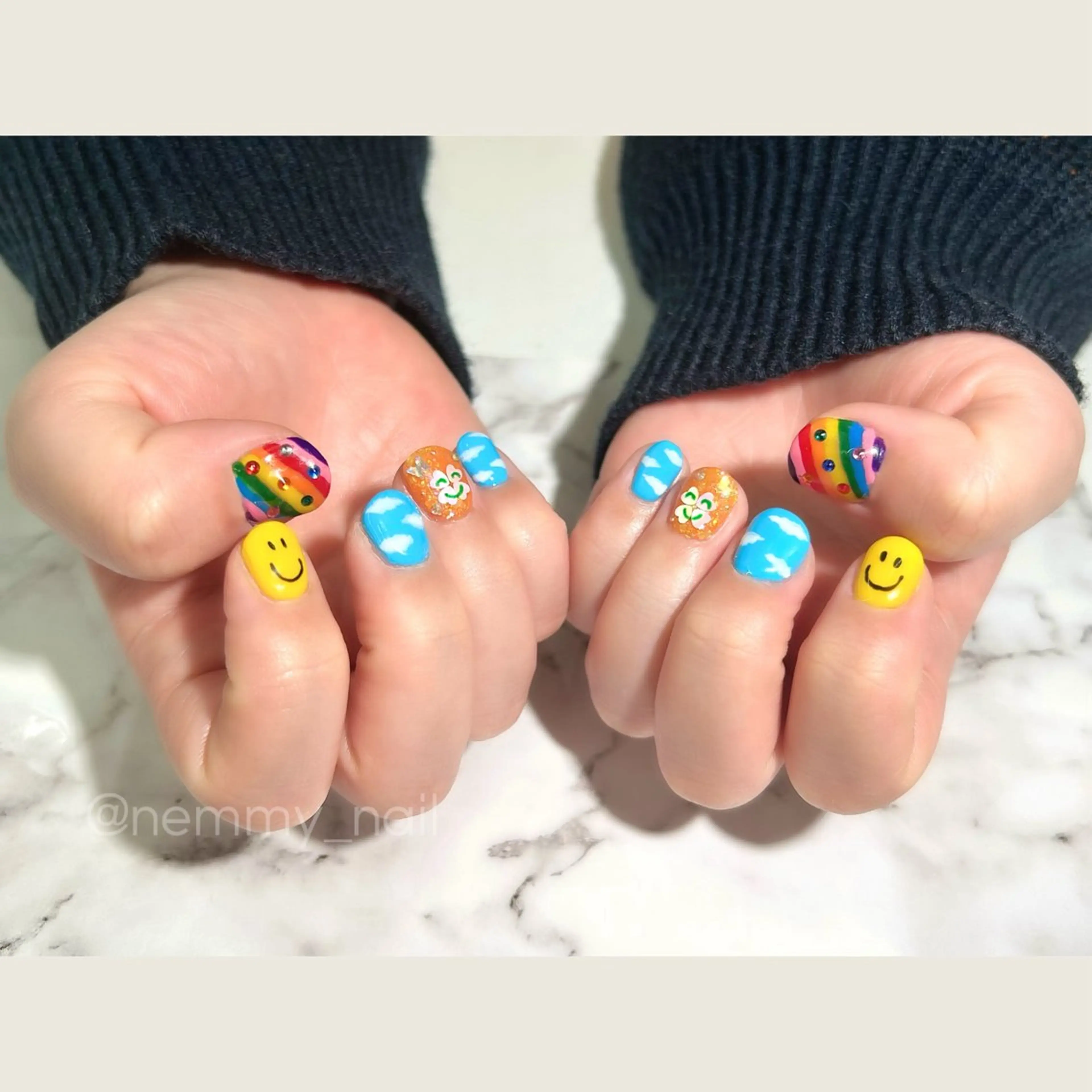ネイル 持ち込み ハンドネイル 【印西】ネイル/エステサロン Nemmy所属・Nemmy MAYUのネイルデザイン