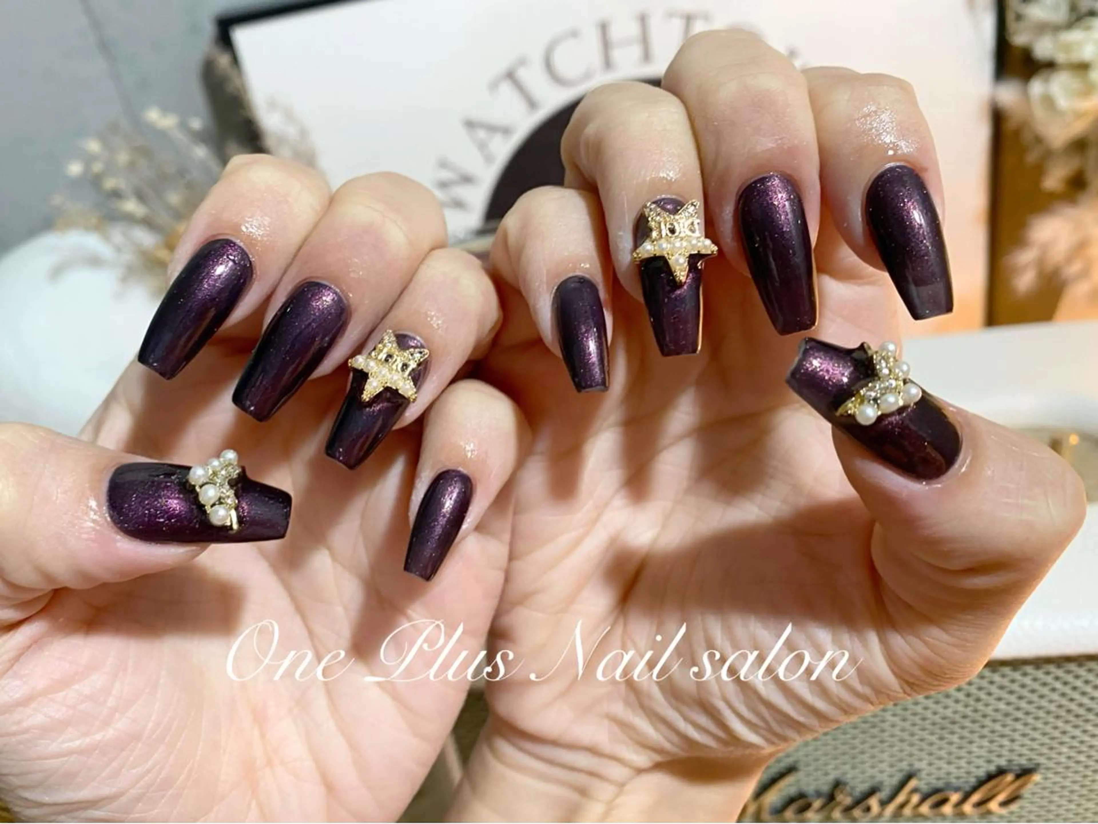 ネイル スカルプネイル One Plus Nail Salonのネイルデザイン