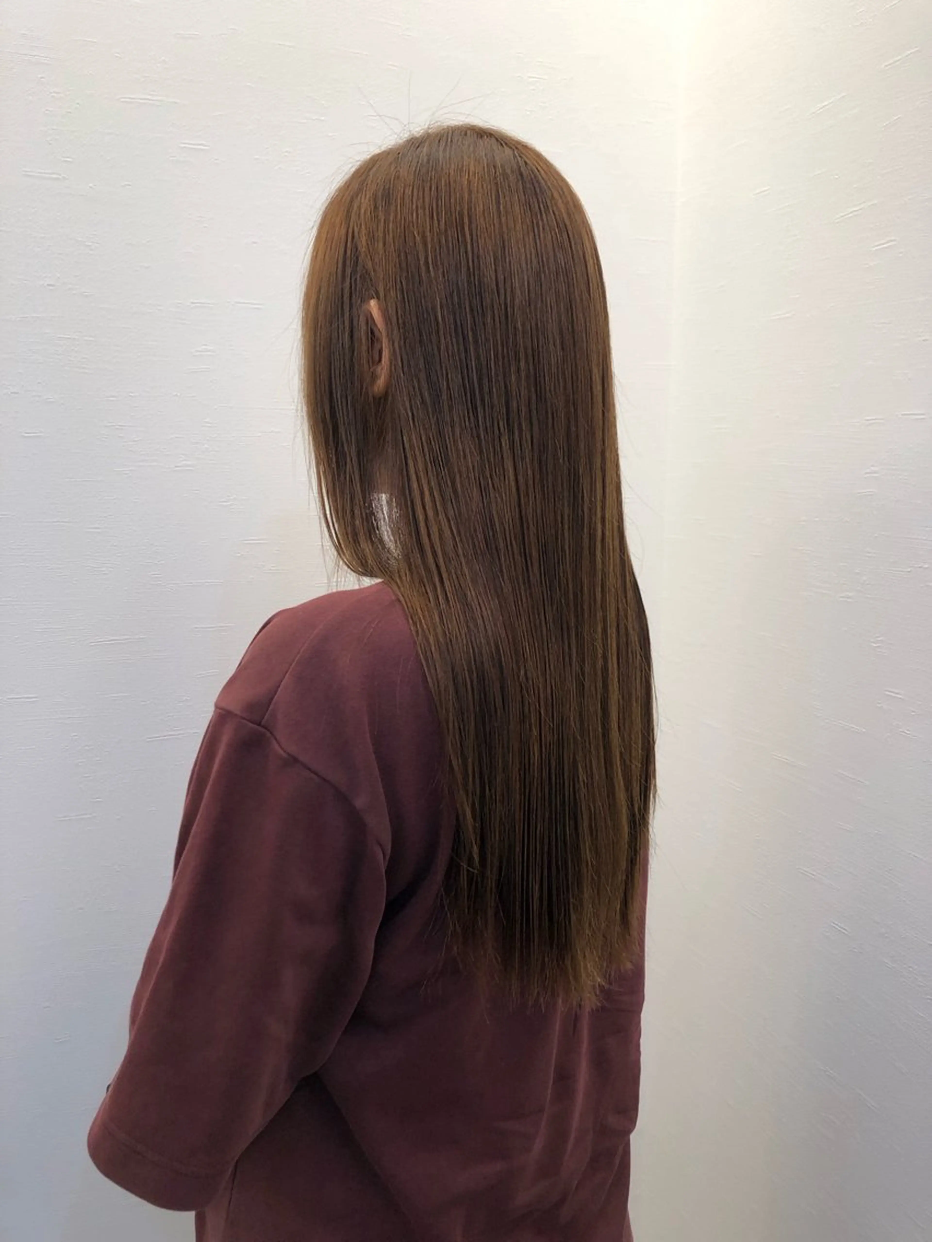 ロング ツノガイ エリのヘアスタイル