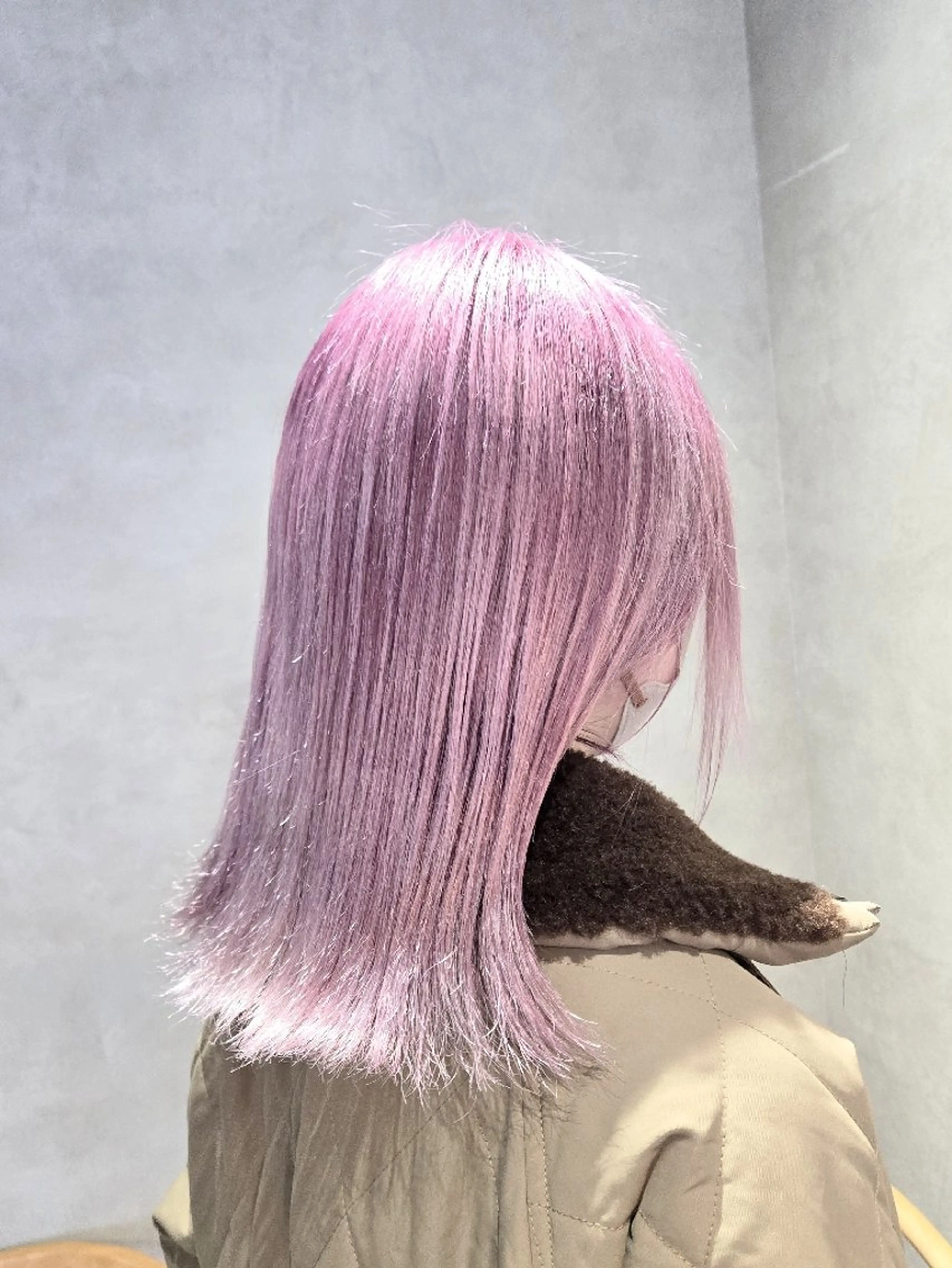 カラー ヘアカラー enx 渡邊 愛結🎀のヘアスタイル