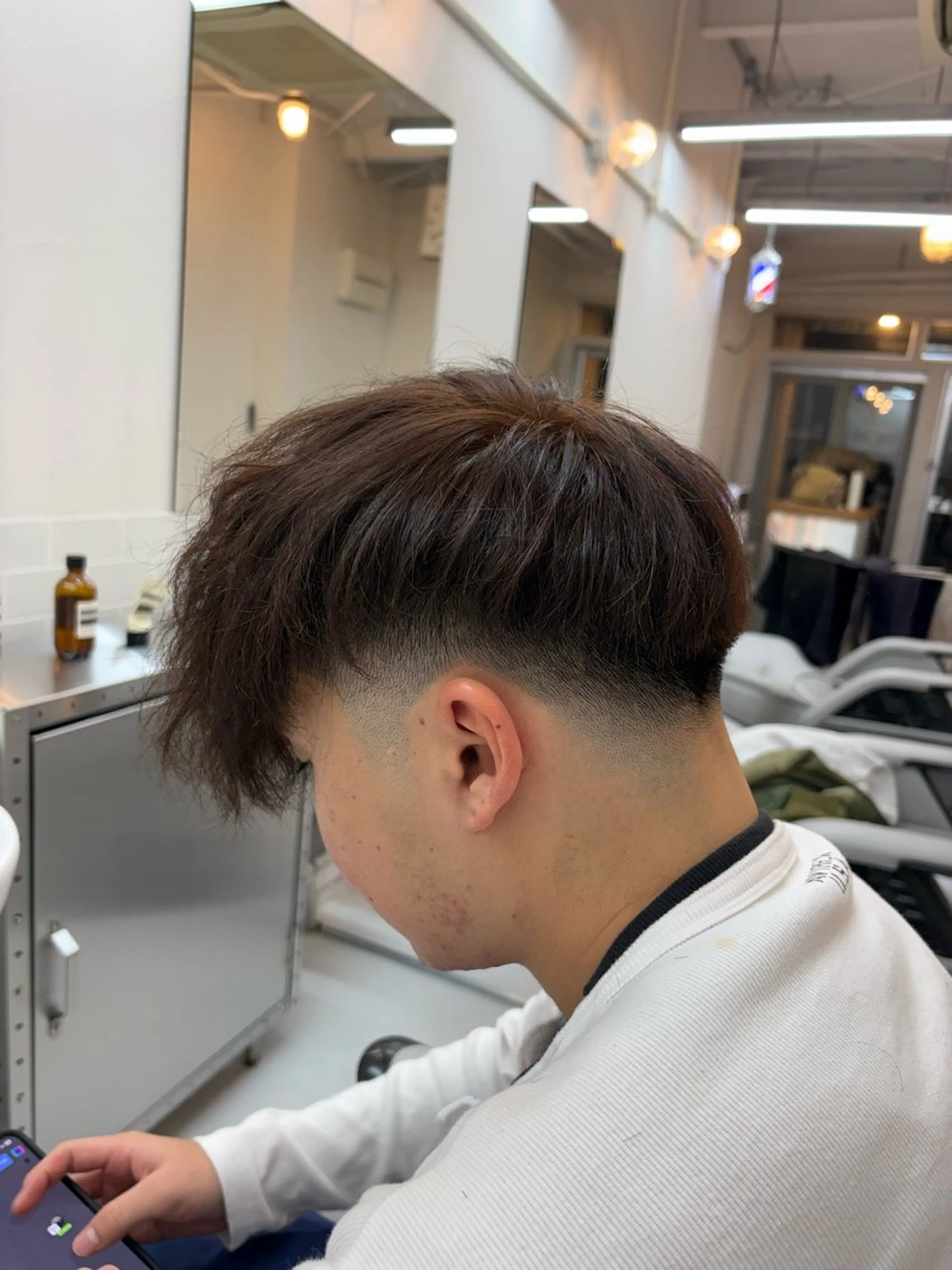 メンズ フェードカット カット 高澤 ひかるのヘアスタイル