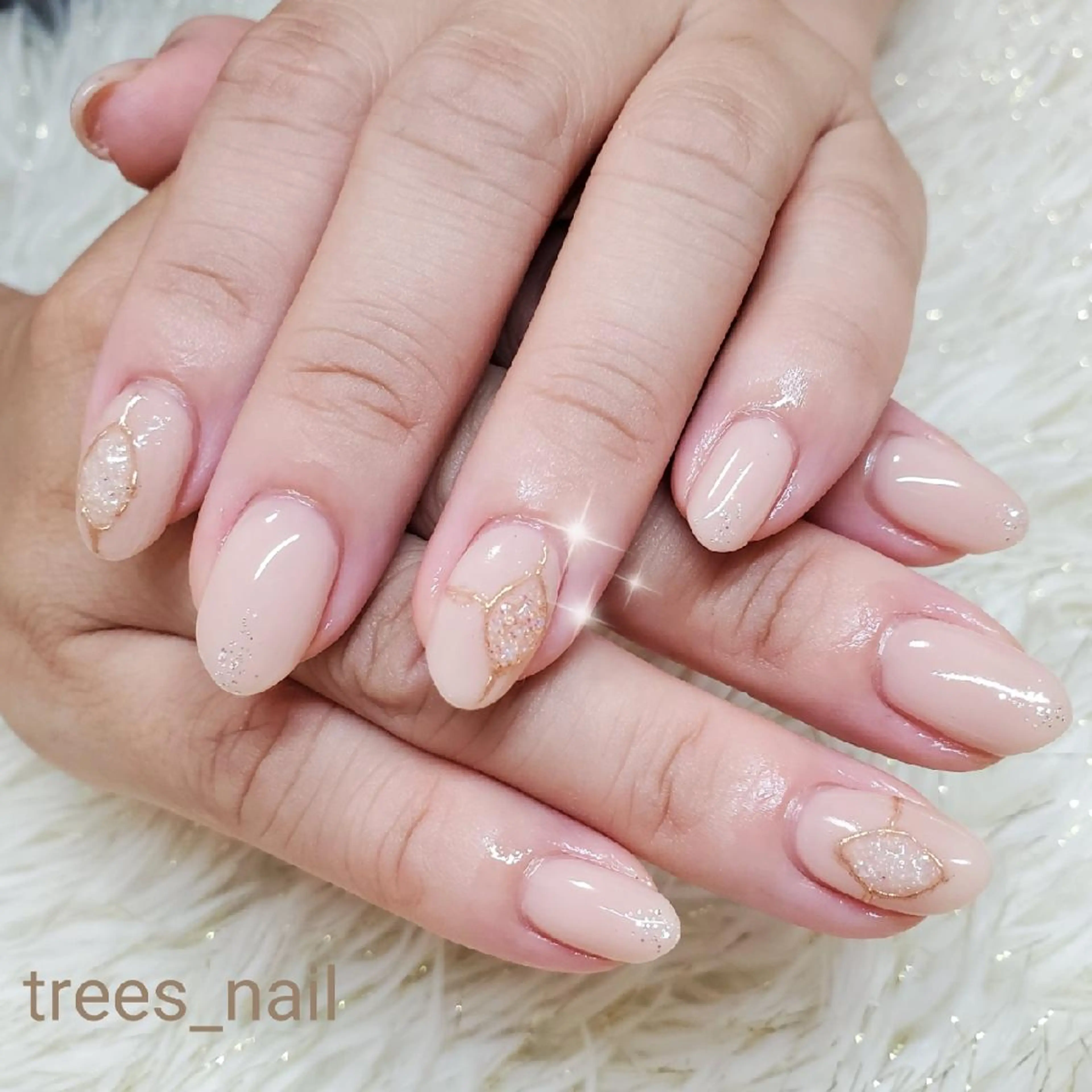 ネイル ハンドネイル フットネイル trees_ nailのネイルデザイン