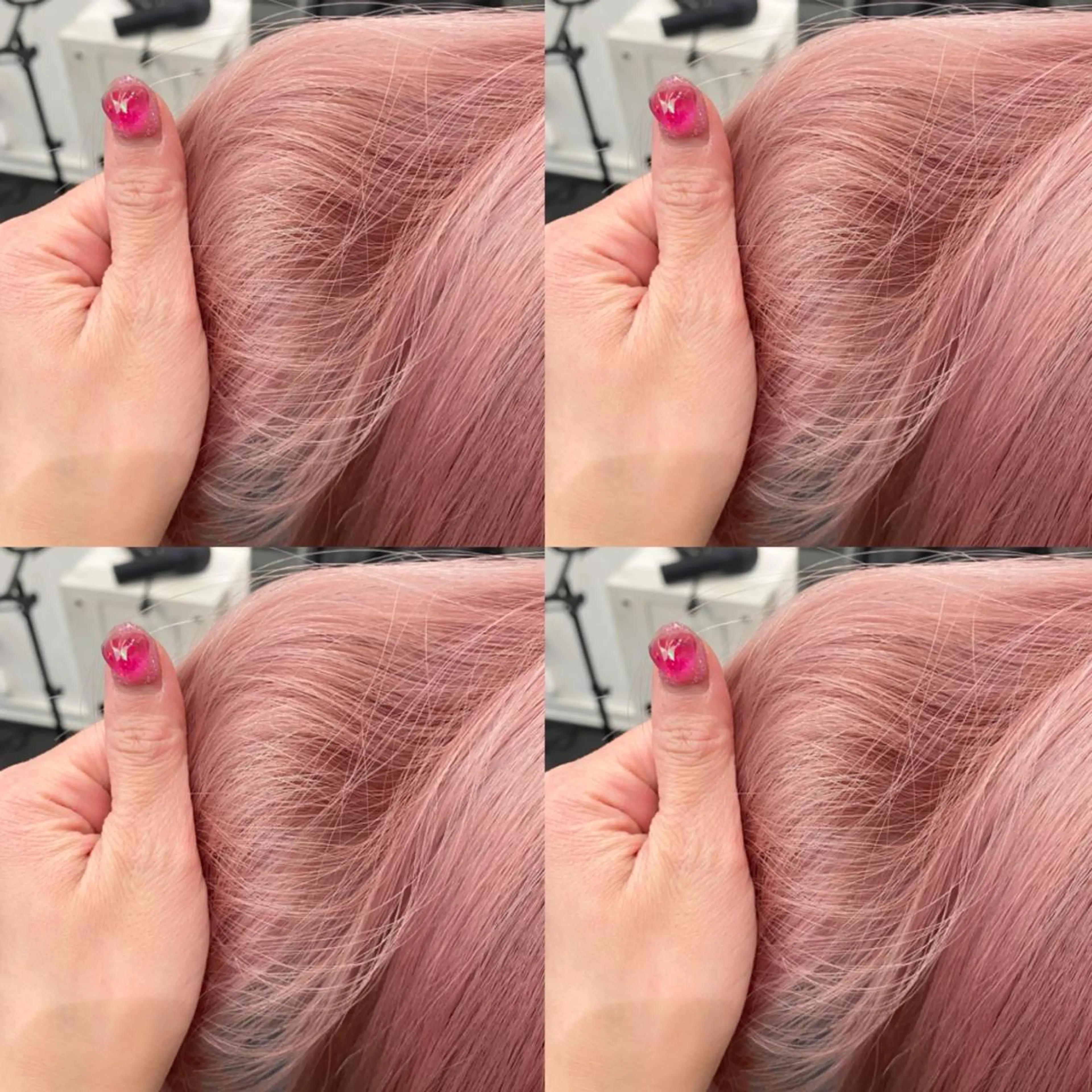 2回目💜🤍ケアブリーチ＋カラー🤍💜お気に入り＆応援ボタンクリックでトリートメント無料サービス💗の写真