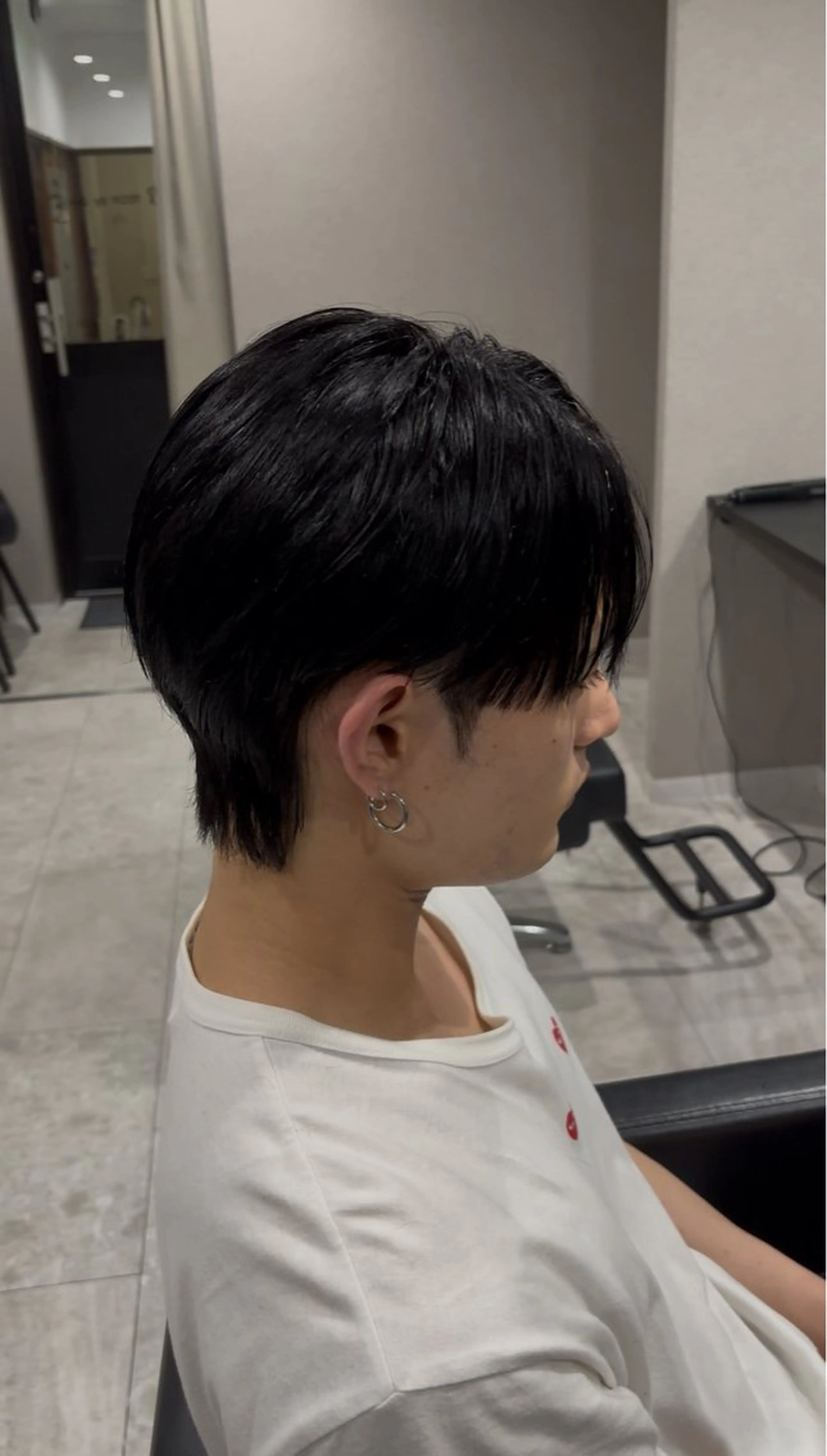 メンズ カット 縮毛矯正 西村 杏のヘアスタイル