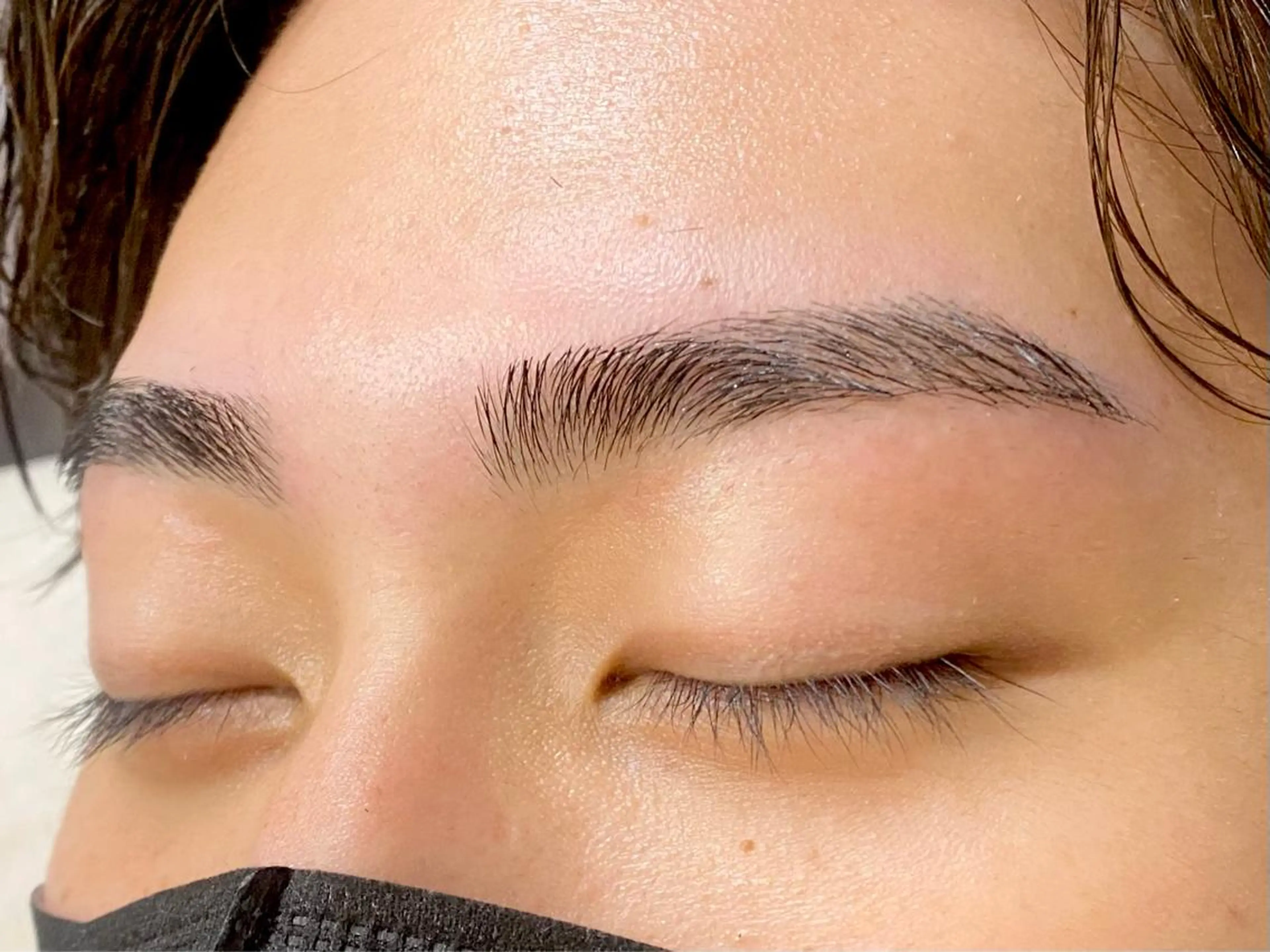 【ミニモ学割u24】メンズアイブロウwax🐶（間引き付き）の写真