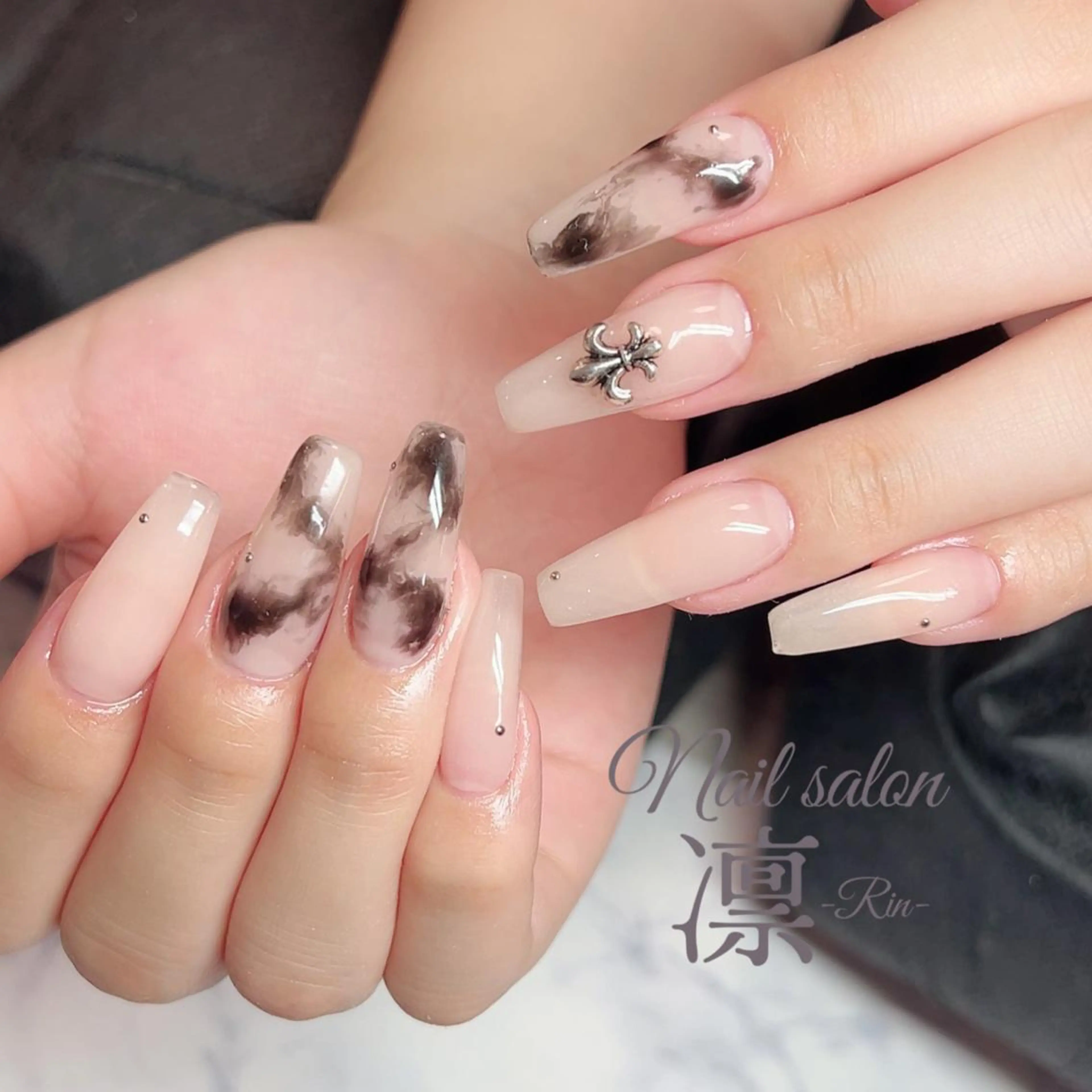 ネイル スカルプネイル ハンドネイル private salon凛のネイルデザイン